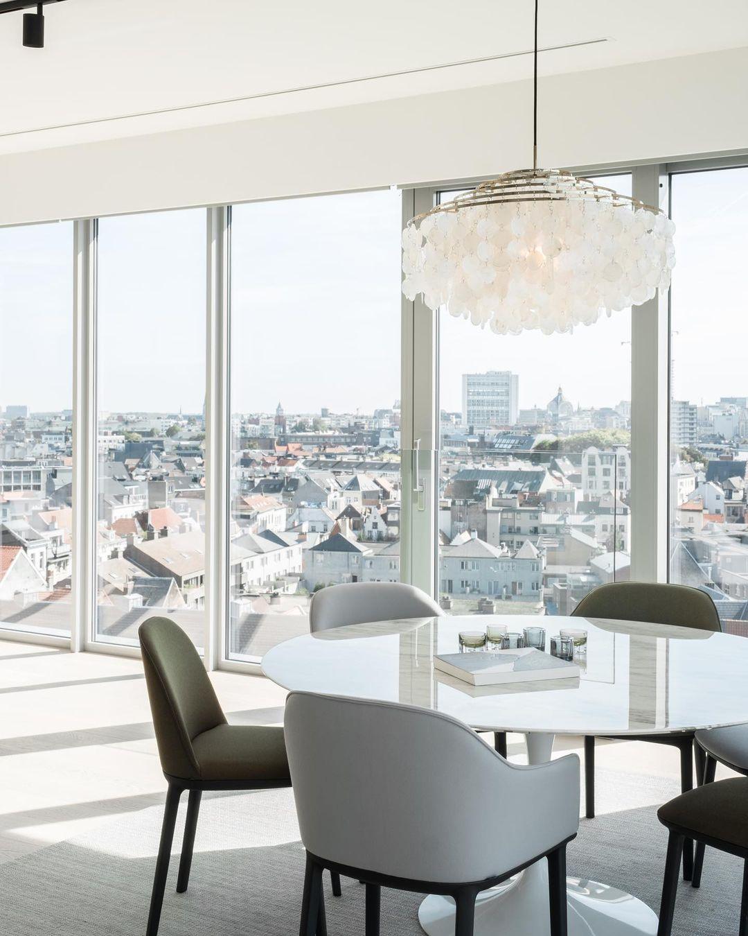 Lustra Pendant Lamp Round Shell Ring - Letslighting