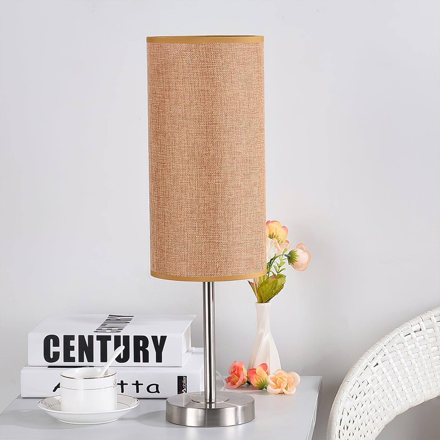 Lumarien Fabric Minimalist Table Lamp - Letslighting