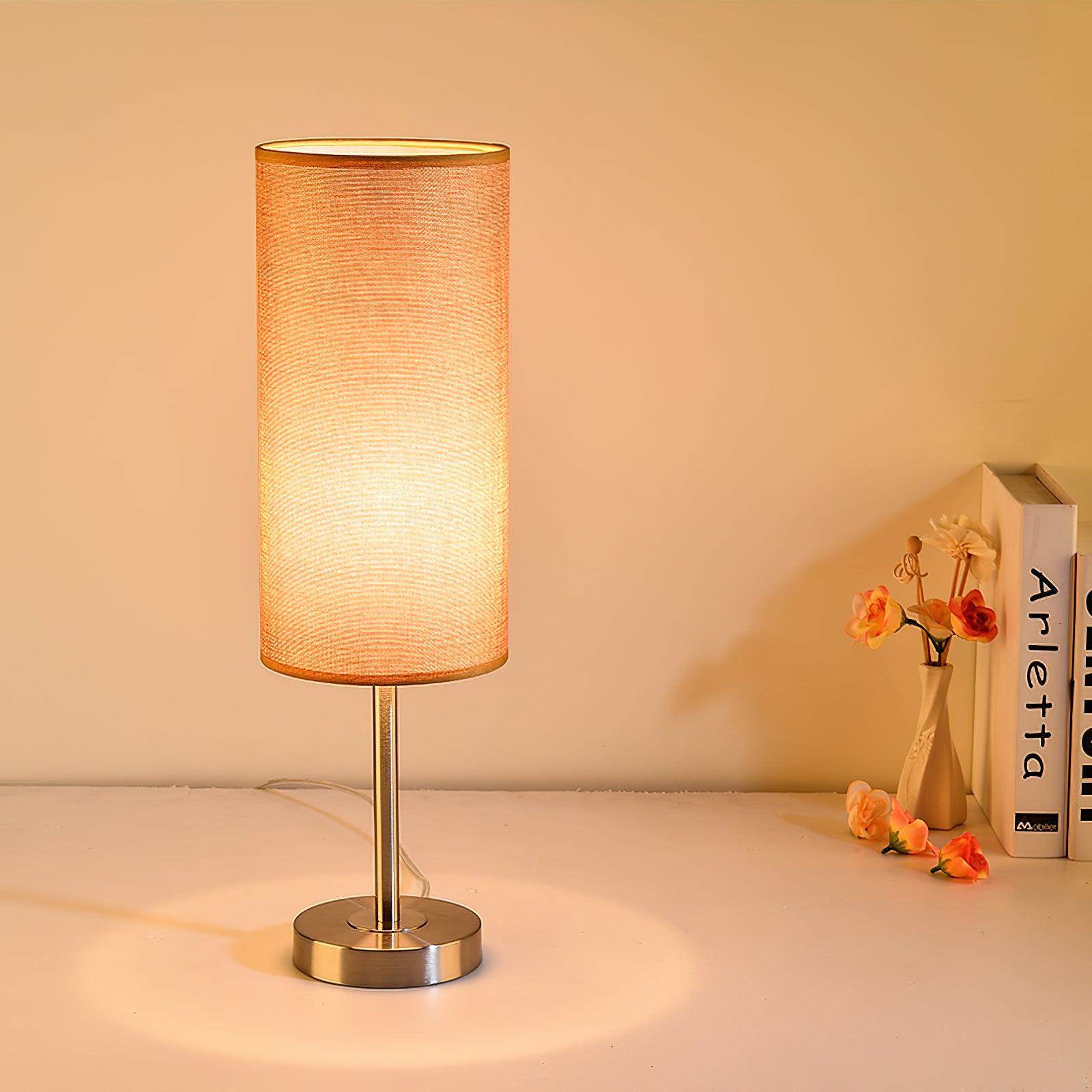 Lumarien Fabric Minimalist Table Lamp - Letslighting