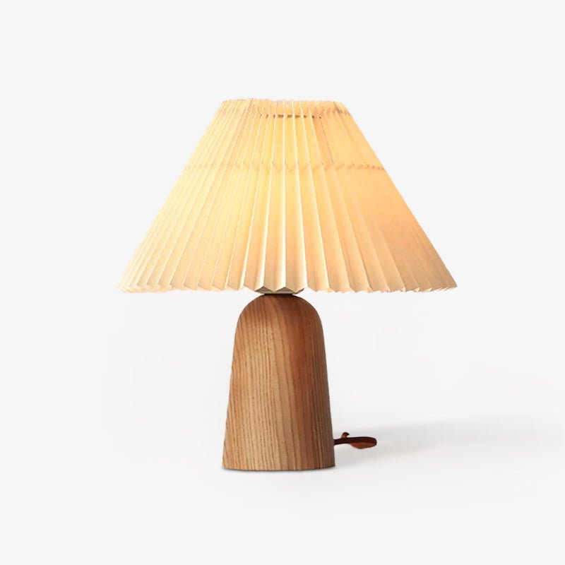 Martha Minimalist Wood Table Lamp - Letslighting