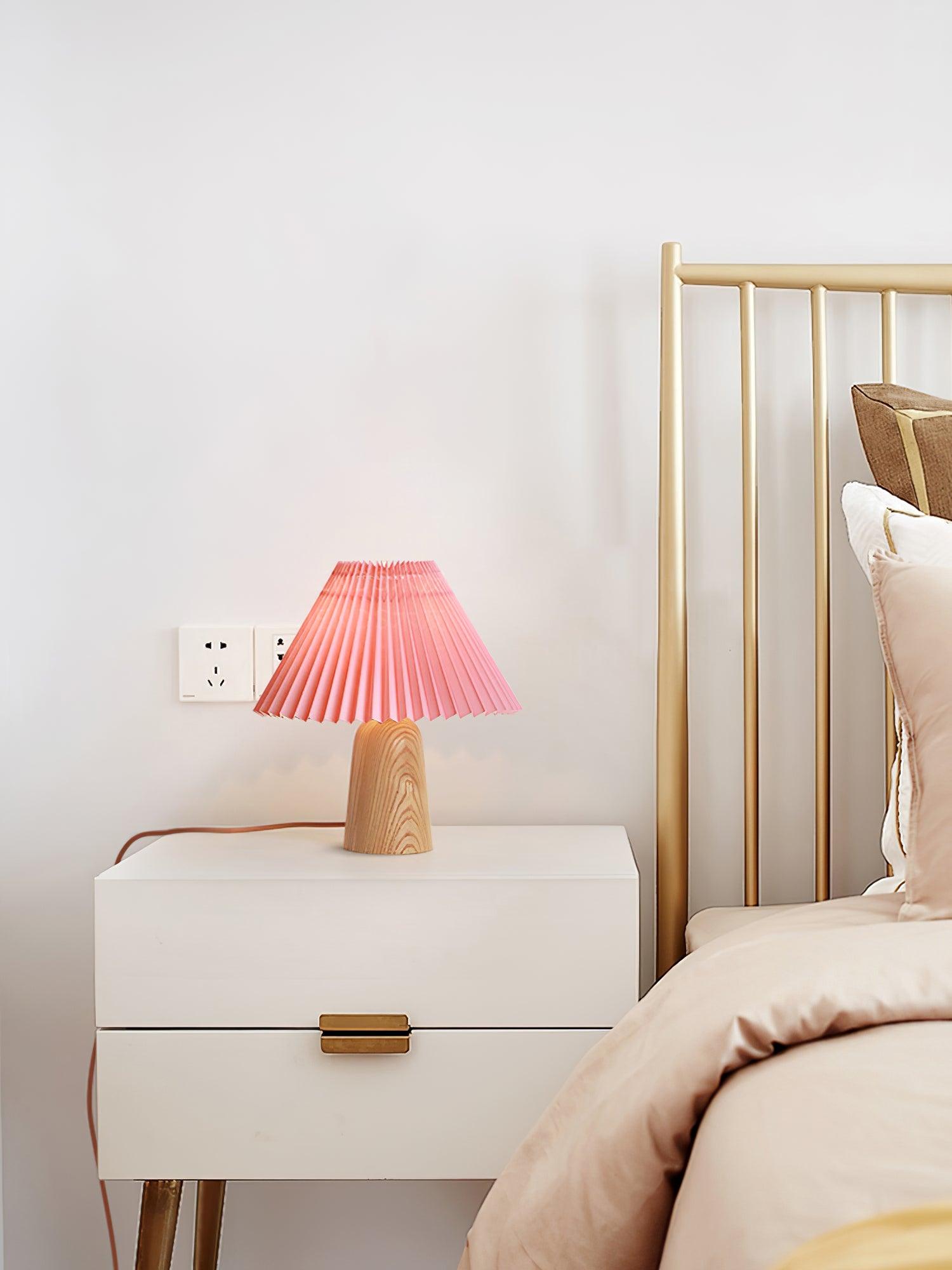 Martha Minimalist Wood Table Lamp - Letslighting
