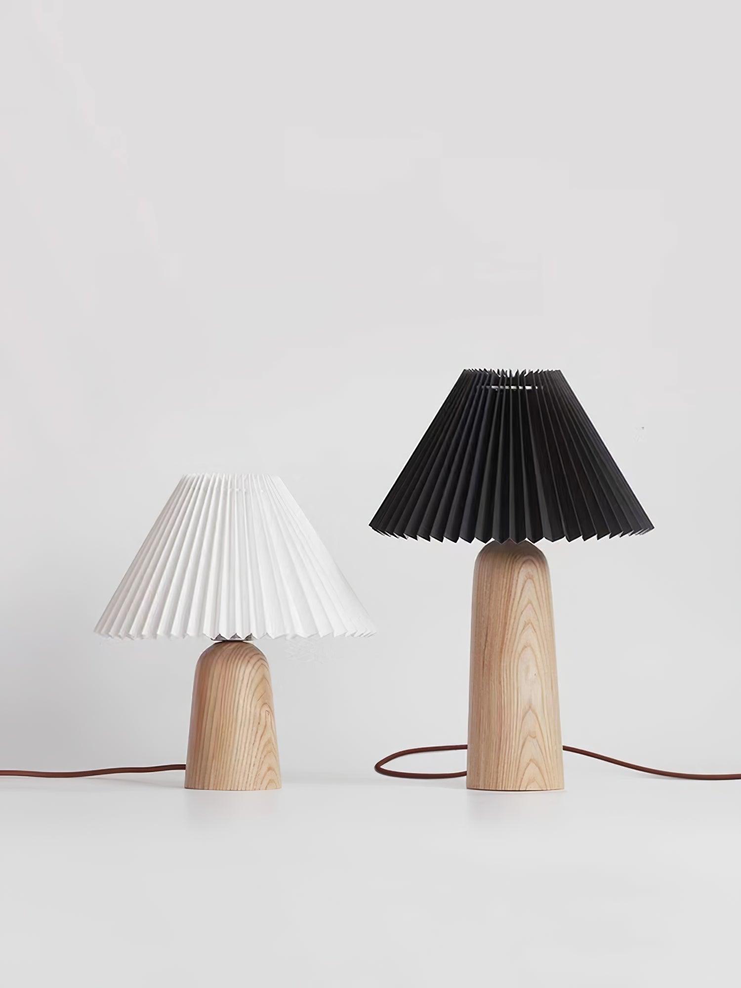 Martha Minimalist Wood Table Lamp - Letslighting