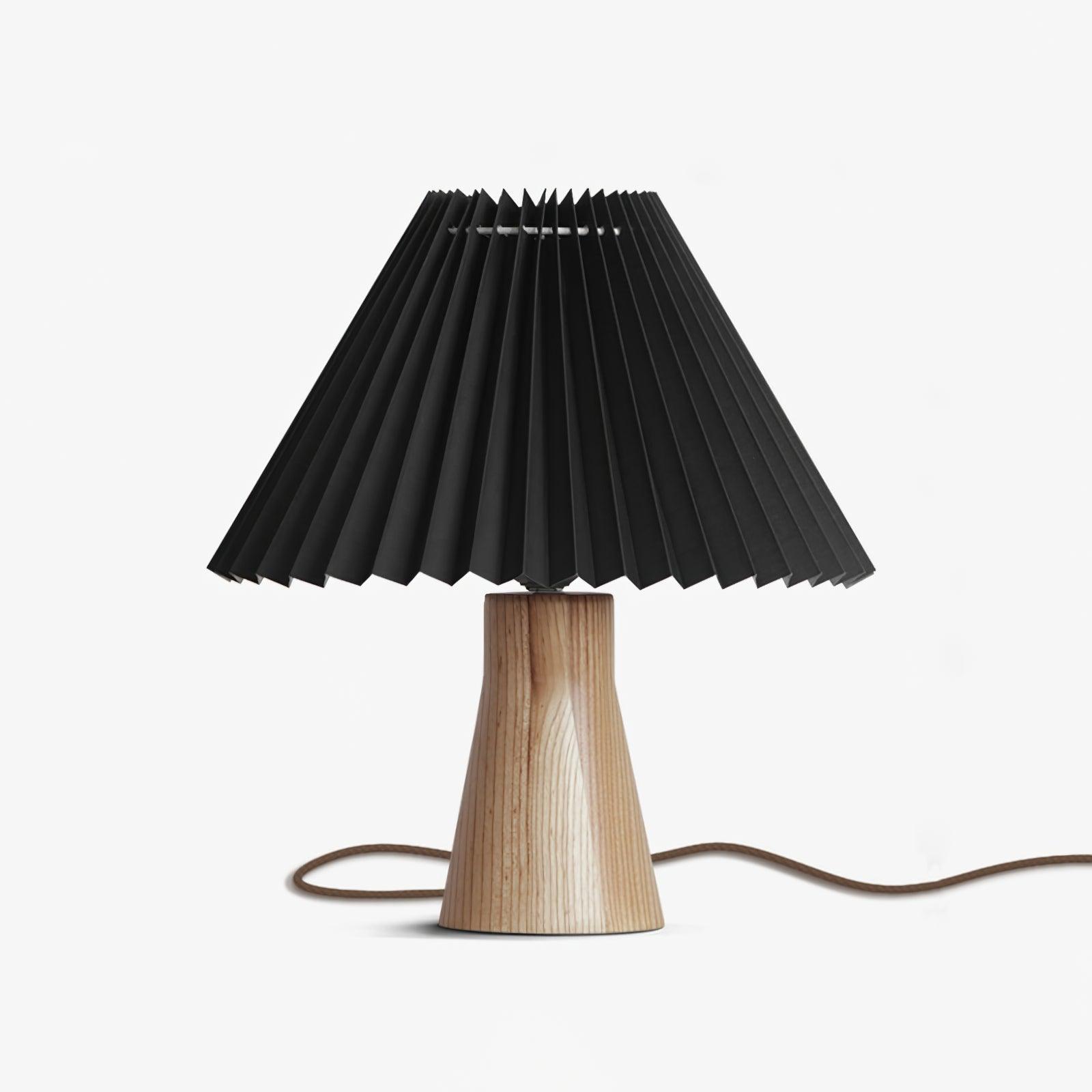 Martha Minimalist Wood Table Lamp - Letslighting