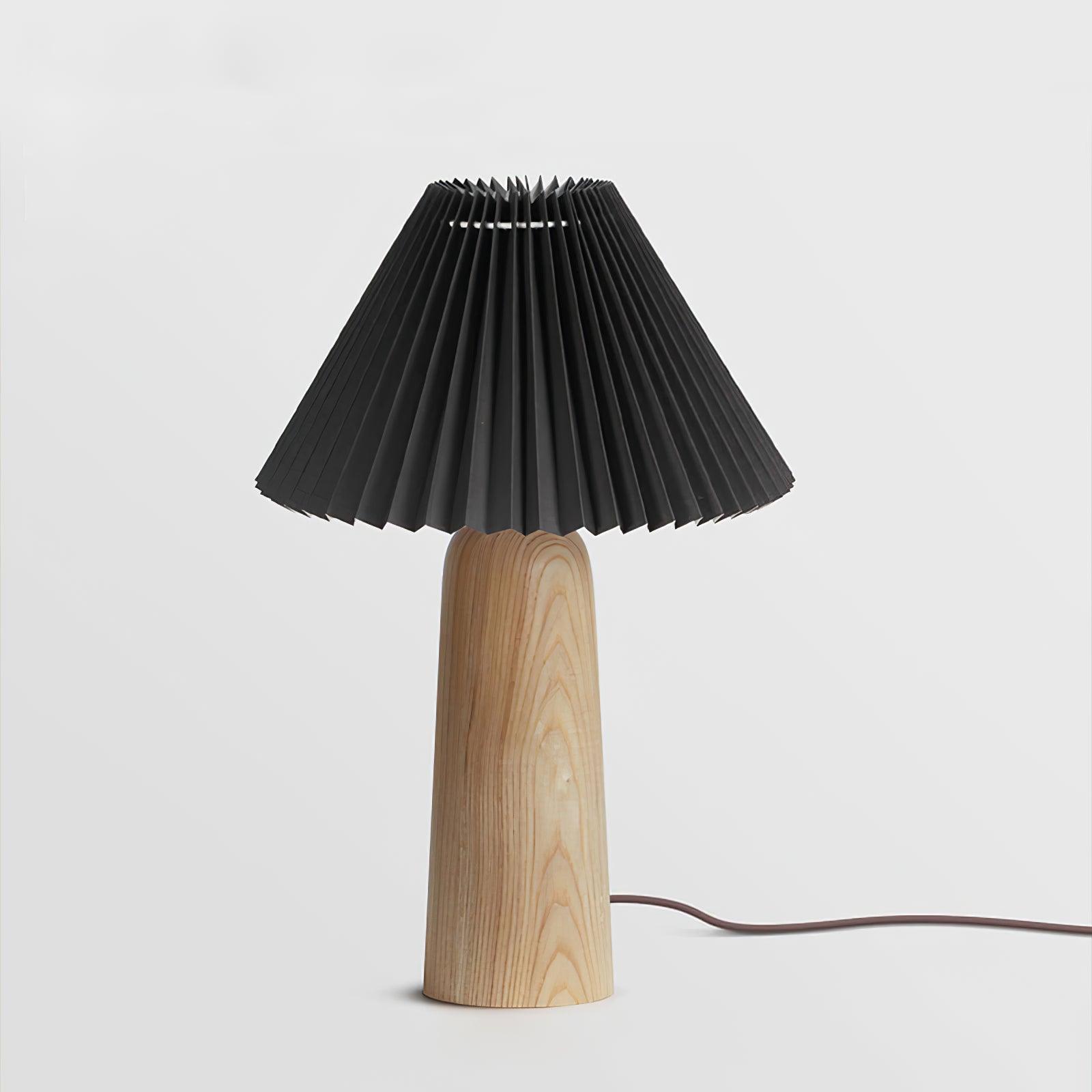 Martha Minimalist Wood Table Lamp - Letslighting