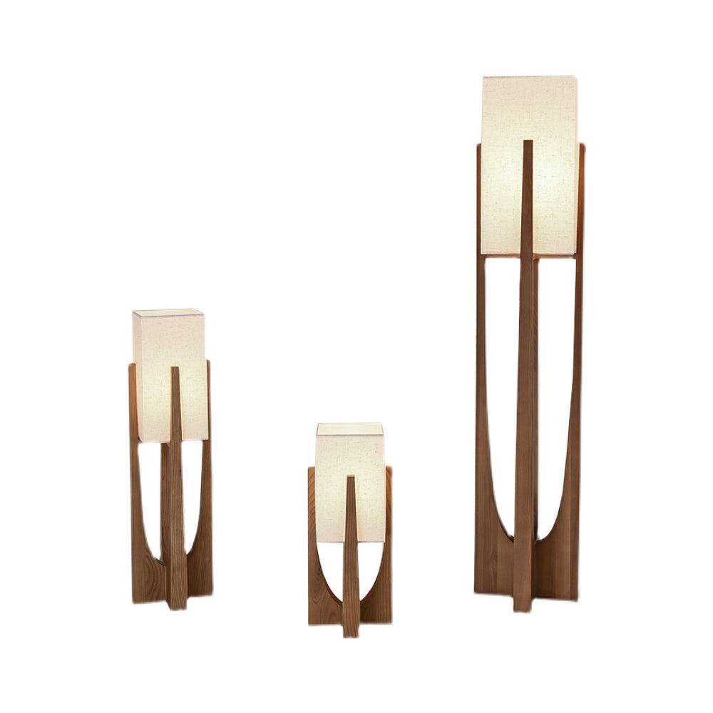 Lustra Floor Lamp Wood Modern - Letslighting