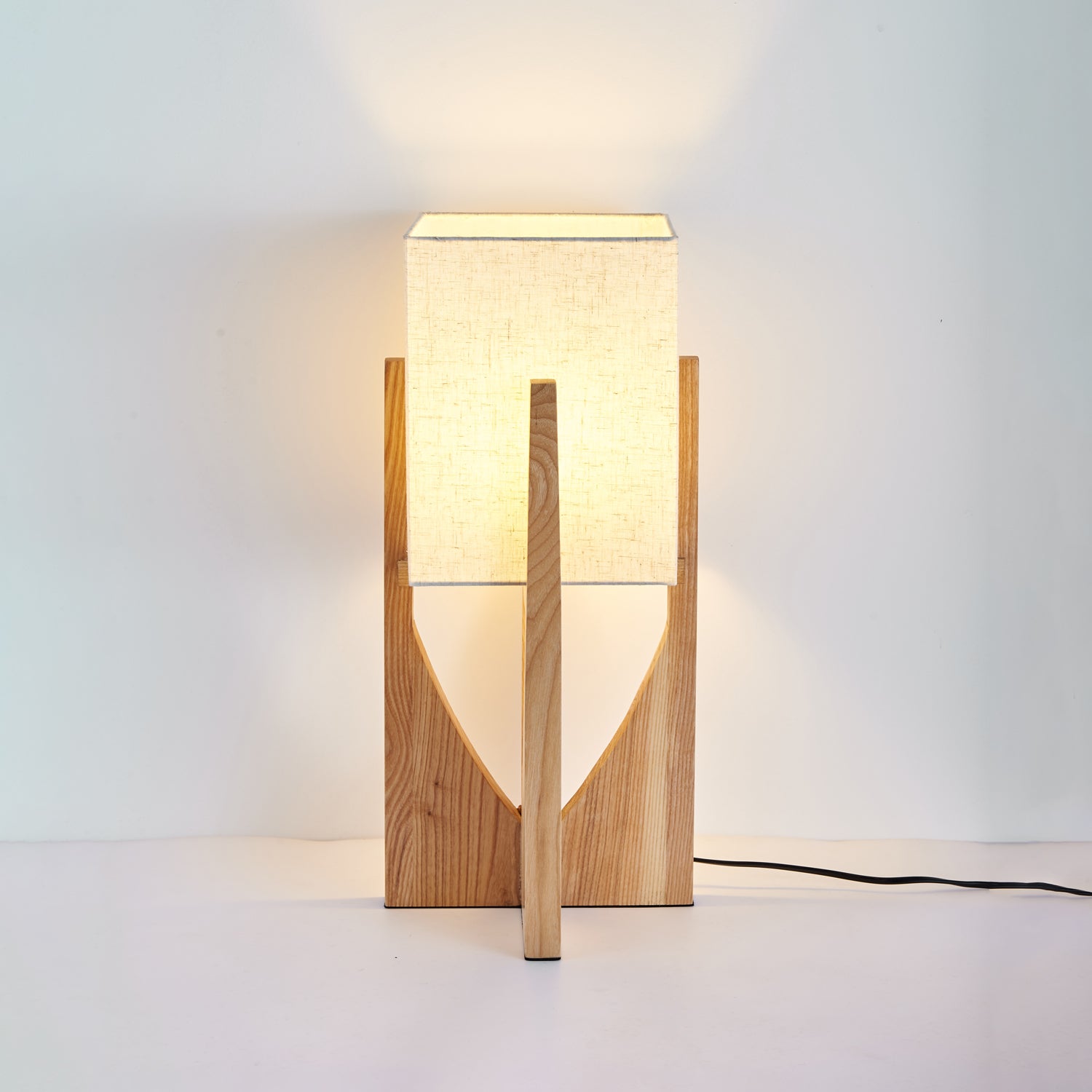 Lustra Floor Lamp Wood Modern - Letslighting