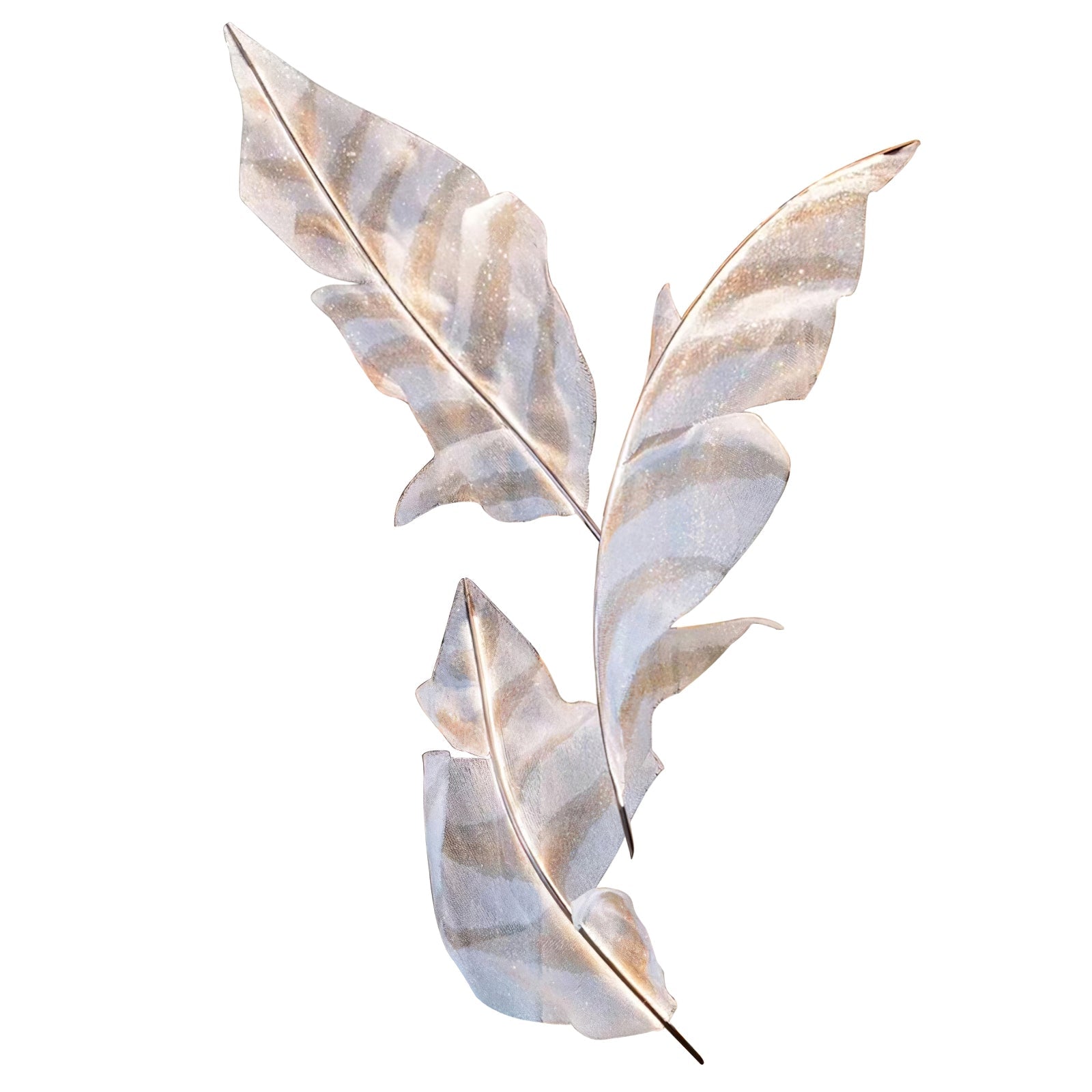 Zeshaen Individual Creativity Falling Leaves Glass Chandelier - Letslighting