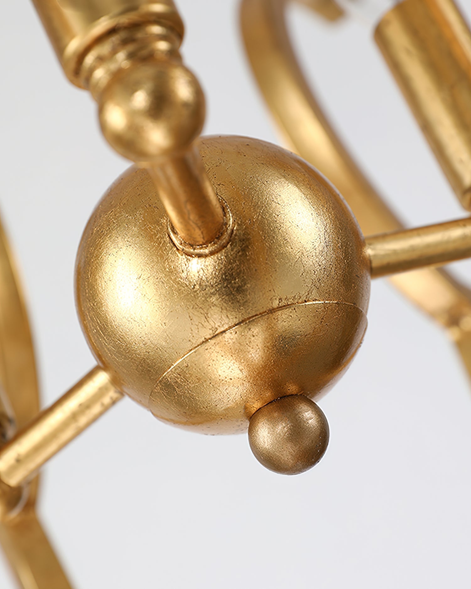Lustra Chandelier Gold Lantern Frame - Letslighting