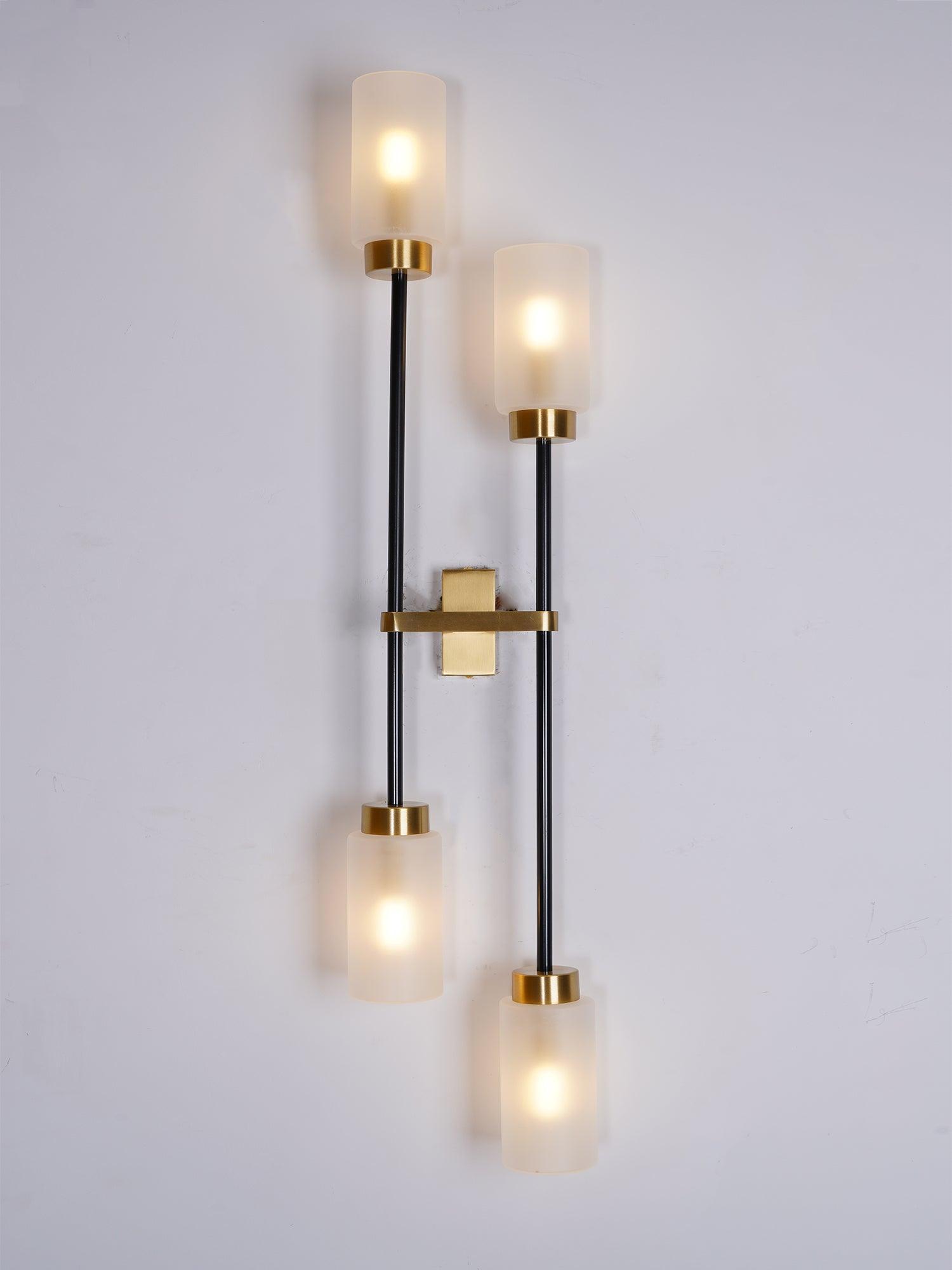 Lustra Wall Lamp Cylinder Glass Linear - Letslighting