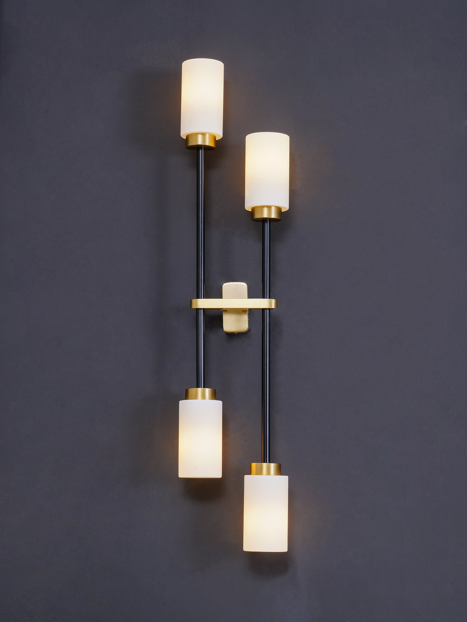 Lustra Wall Lamp Cylinder Glass Linear - Letslighting