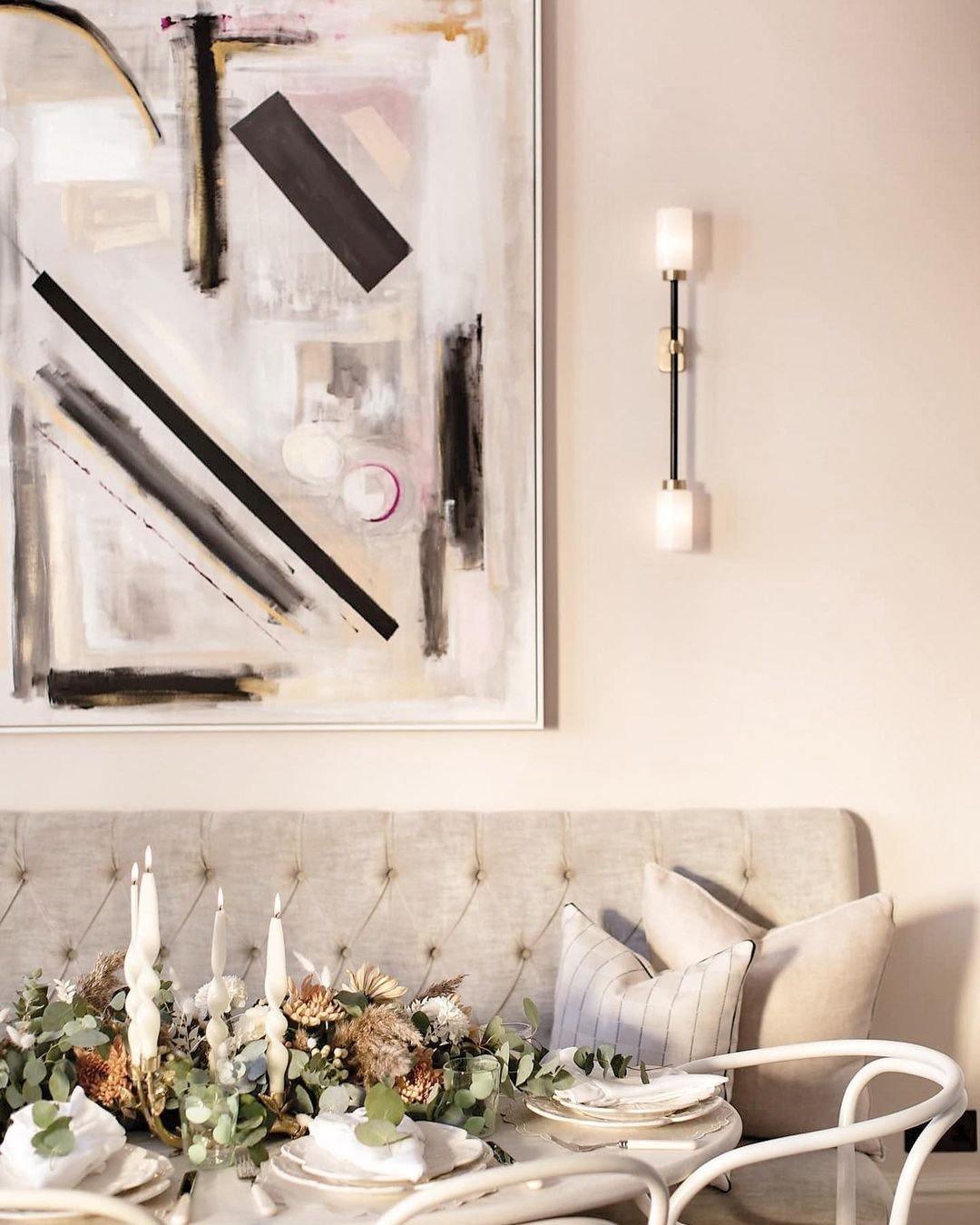 Lustra Wall Lamp Cylinder Glass Linear - Letslighting