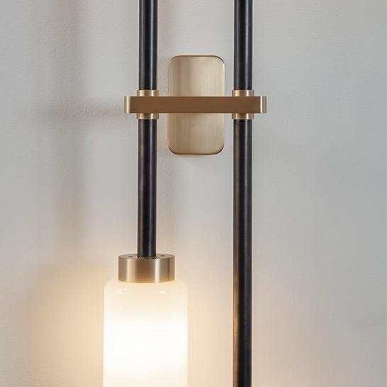 Lustra Wall Lamp Cylinder Glass Linear - Letslighting