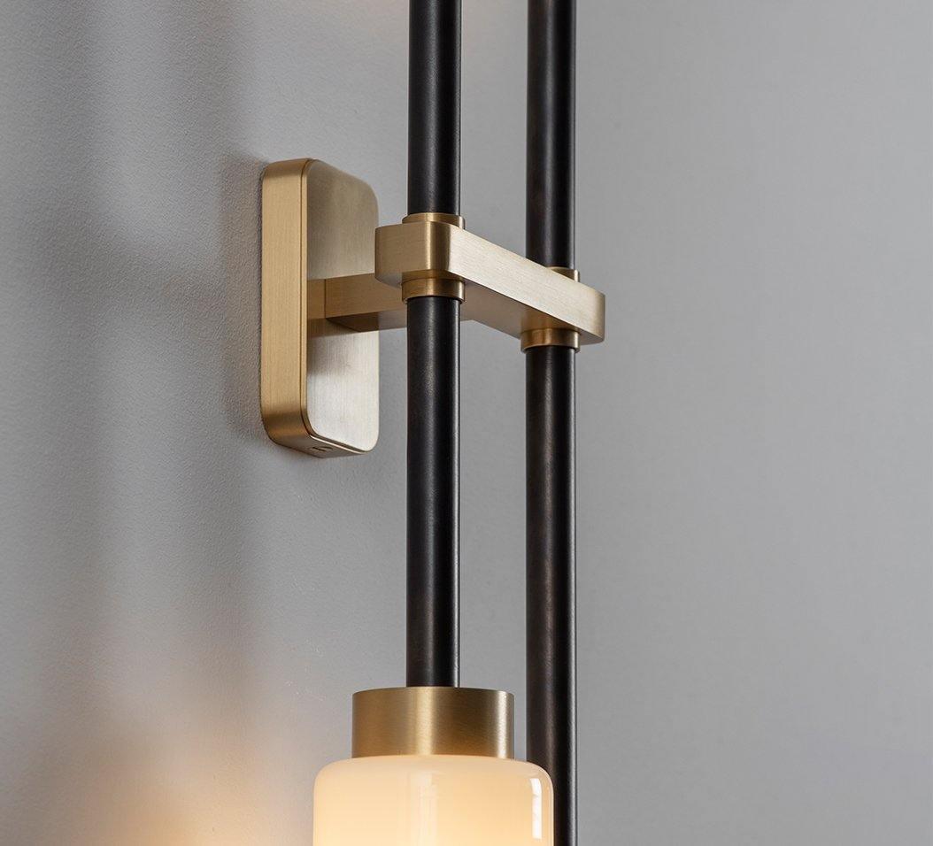 Lustra Wall Lamp Cylinder Glass Linear - Letslighting