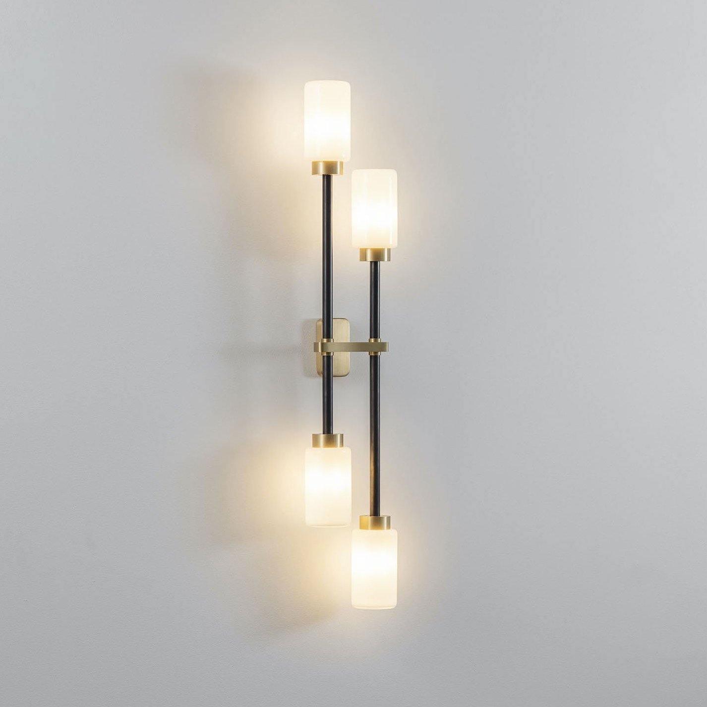 Lustra Wall Lamp Cylinder Glass Linear - Letslighting