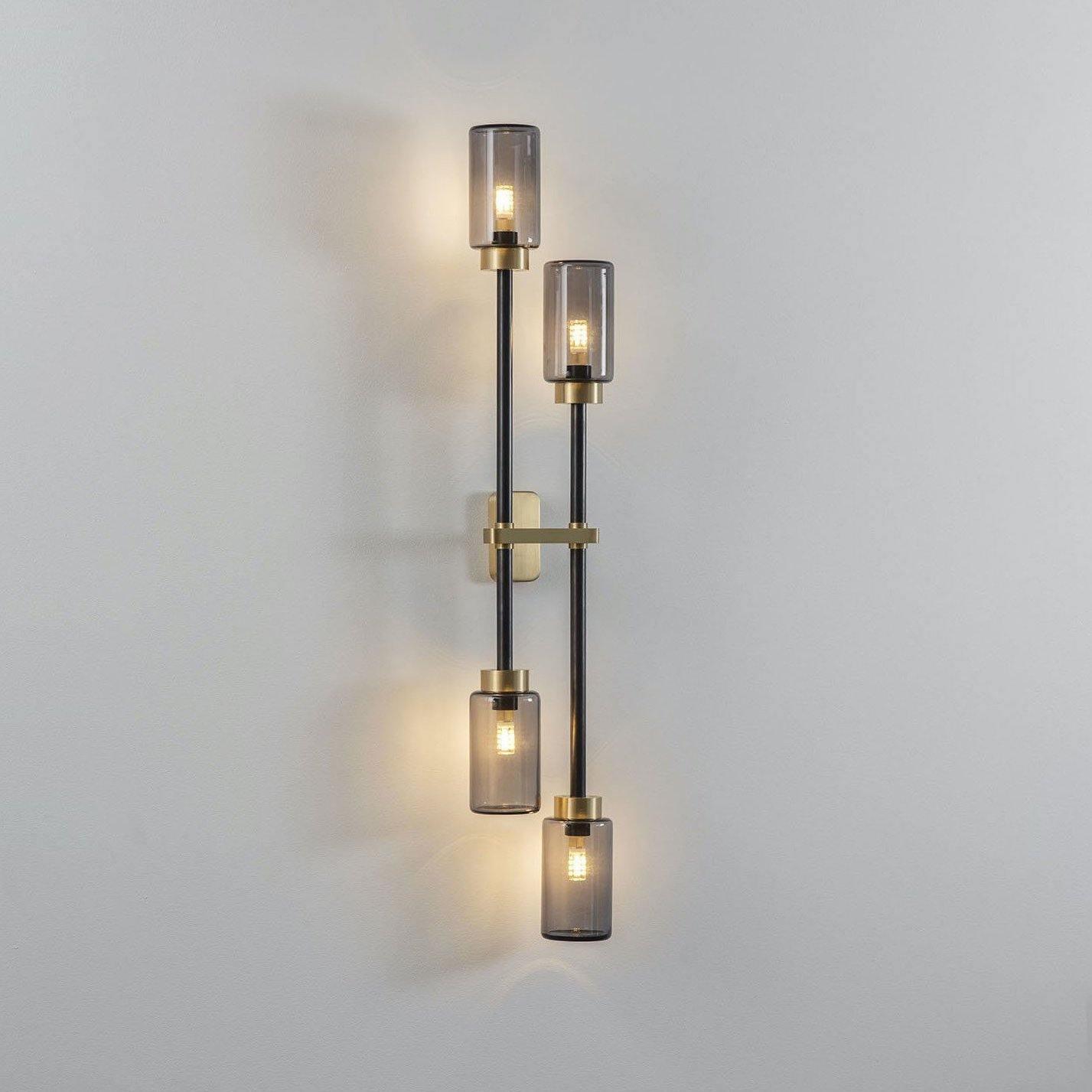 Lustra Wall Lamp Cylinder Glass Linear - Letslighting