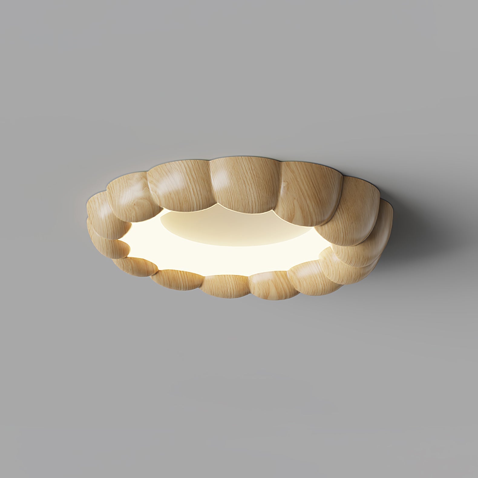 Eraeiel Traditional Elegance Ripple Ceiling Lamp - Letslighting