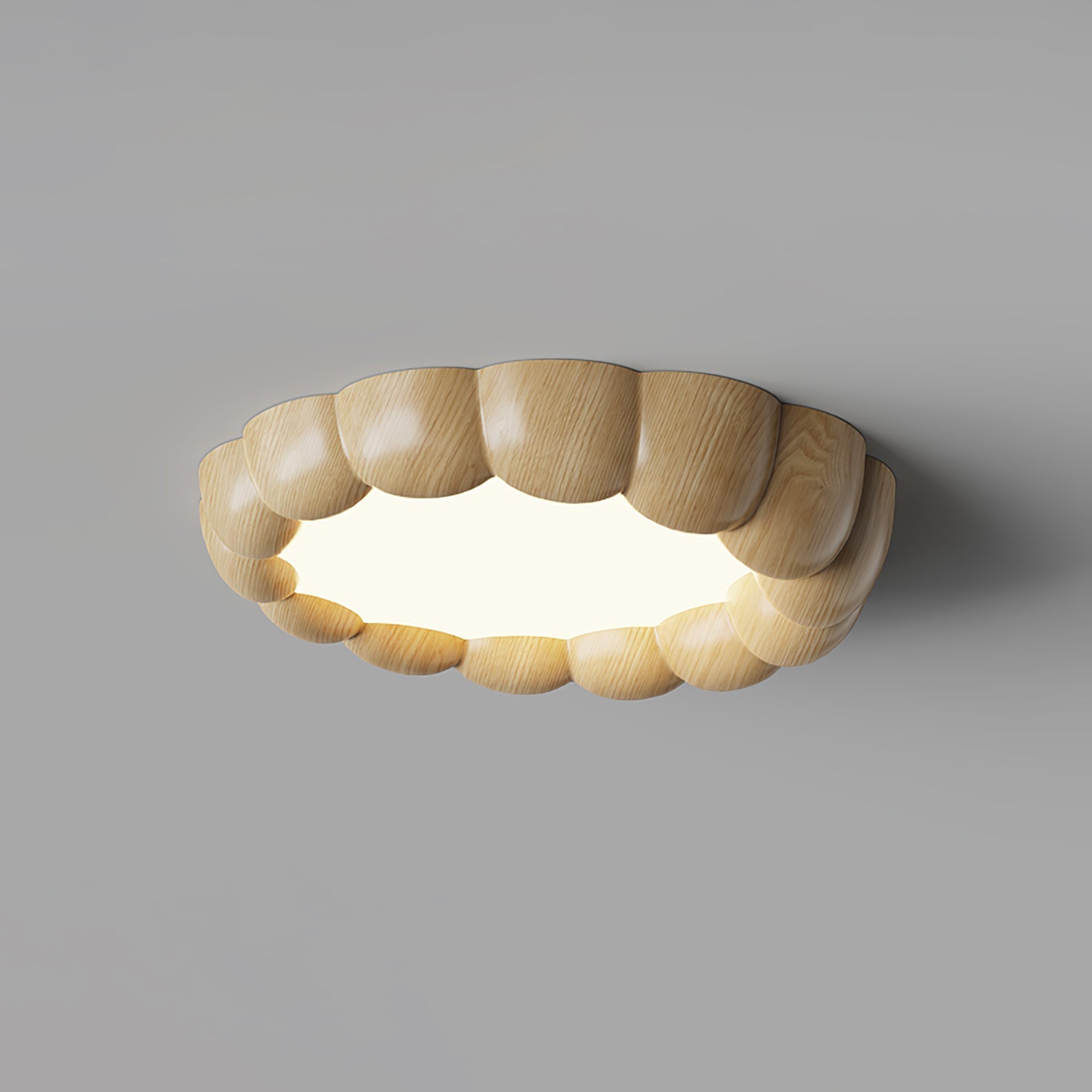 Eraeiel Traditional Elegance Ripple Ceiling Lamp - Letslighting