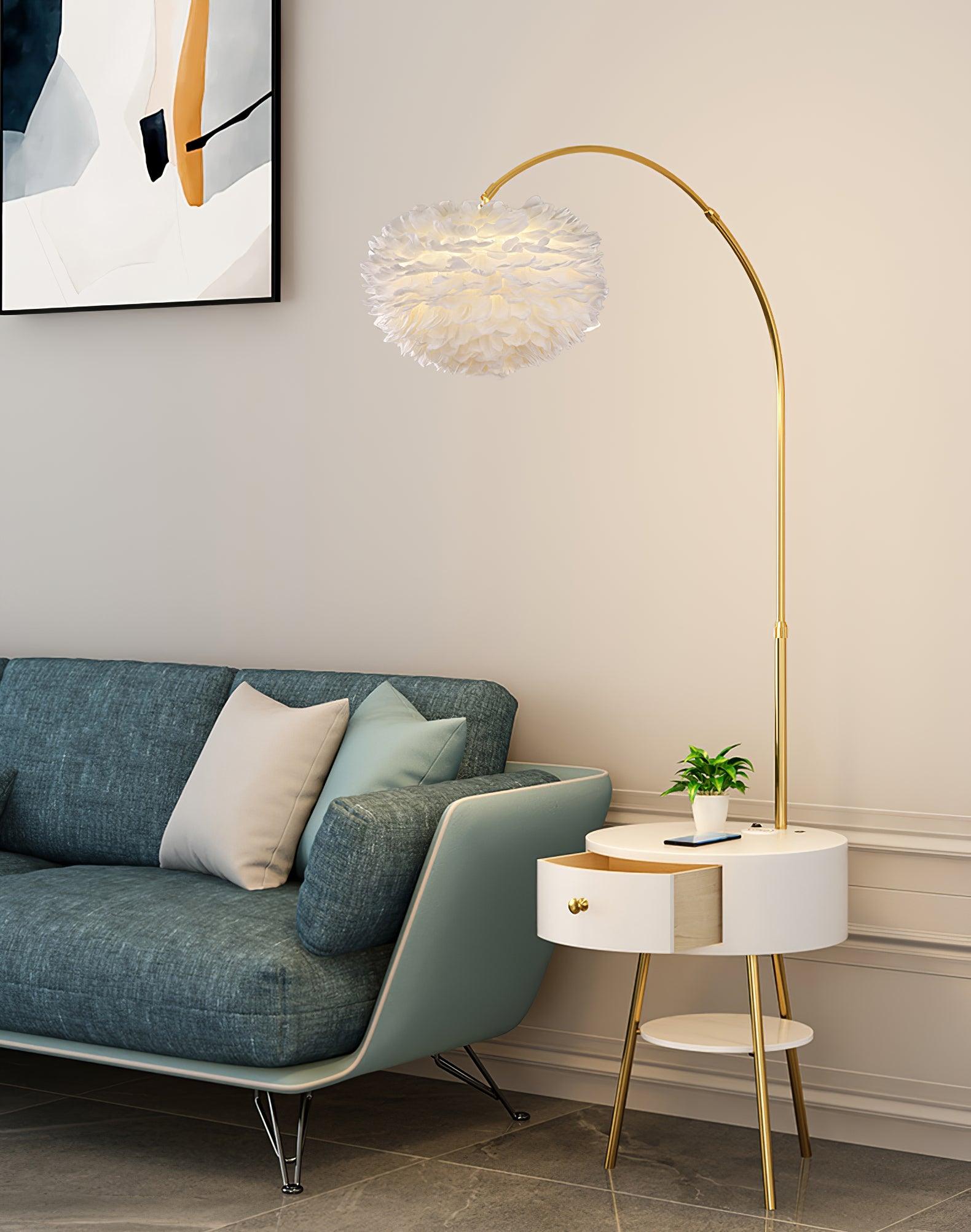 Feather Drawer Floor Lamp - Blowlighting
