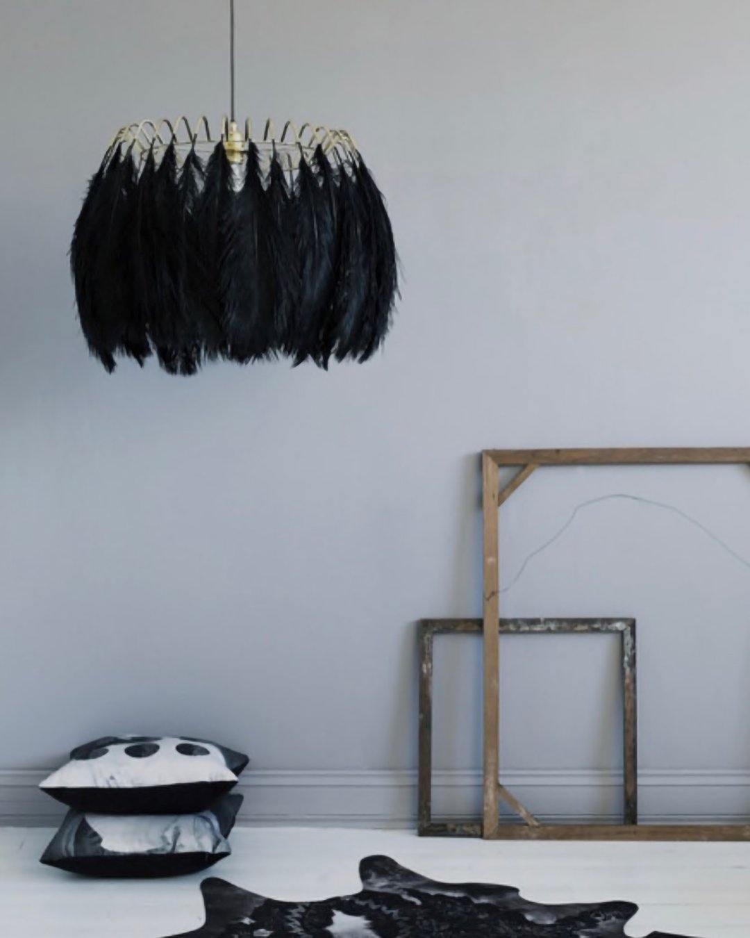 Imarisra Postmodern Luxury Feather Pendant Lamp - Letslighting