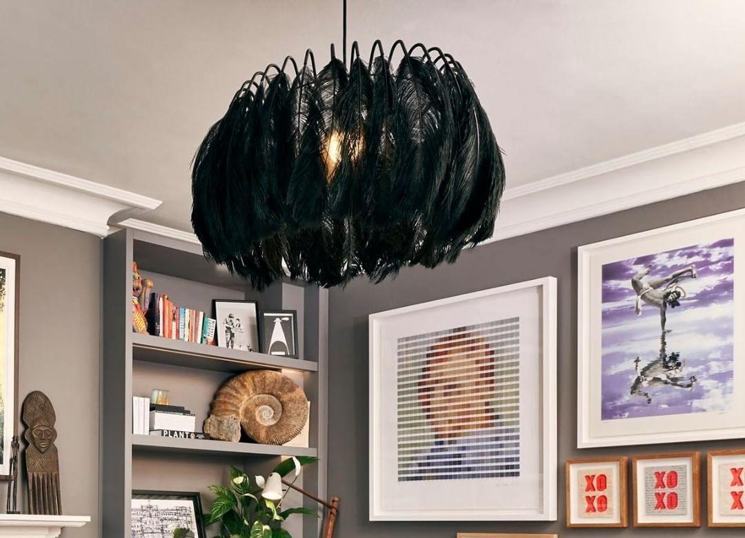Imarisra Postmodern Luxury Feather Pendant Lamp - Letslighting