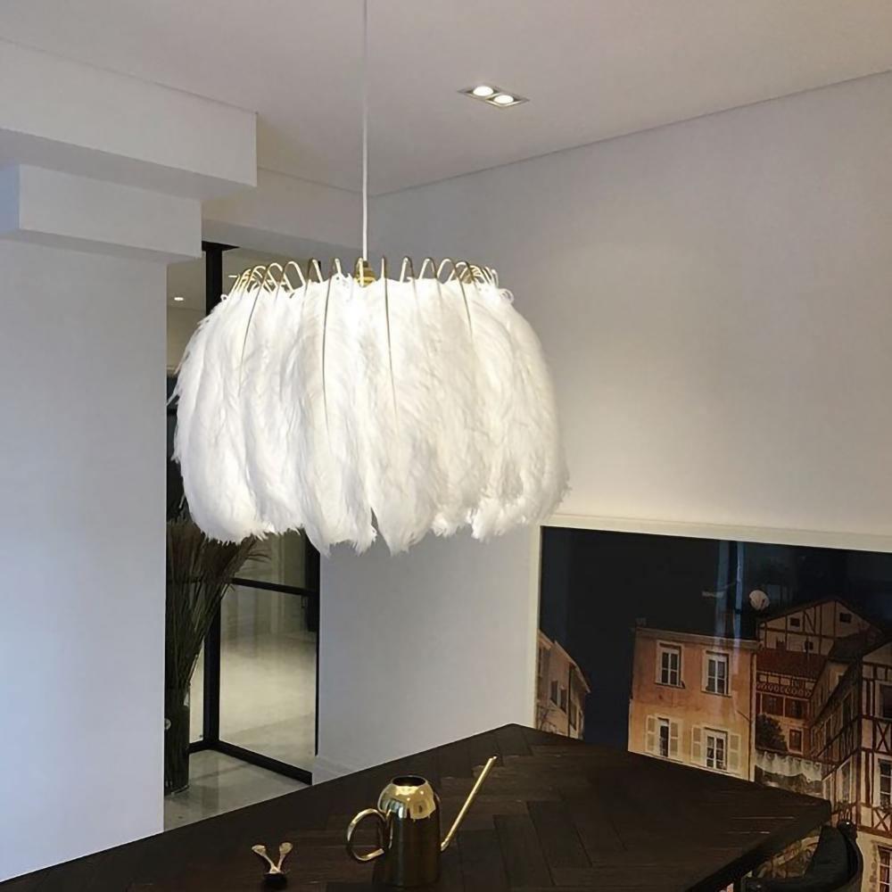 Imarisra Postmodern Luxury Feather Pendant Lamp - Letslighting