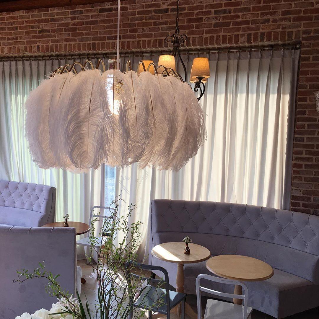 Imarisra Postmodern Luxury Feather Pendant Lamp - Letslighting