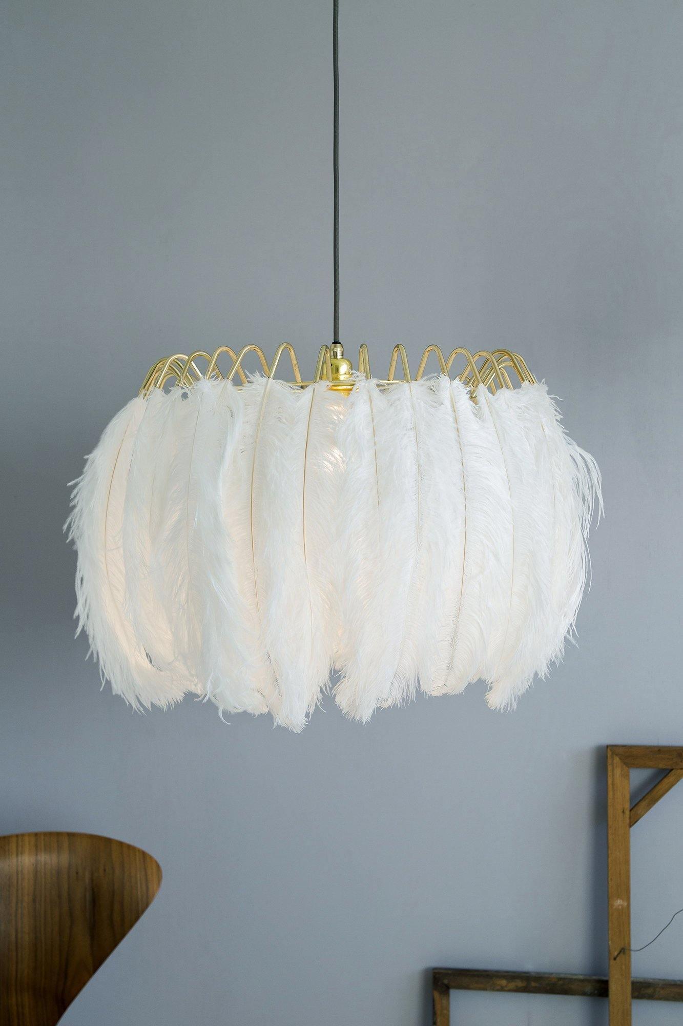 Imarisra Postmodern Luxury Feather Pendant Lamp - Letslighting