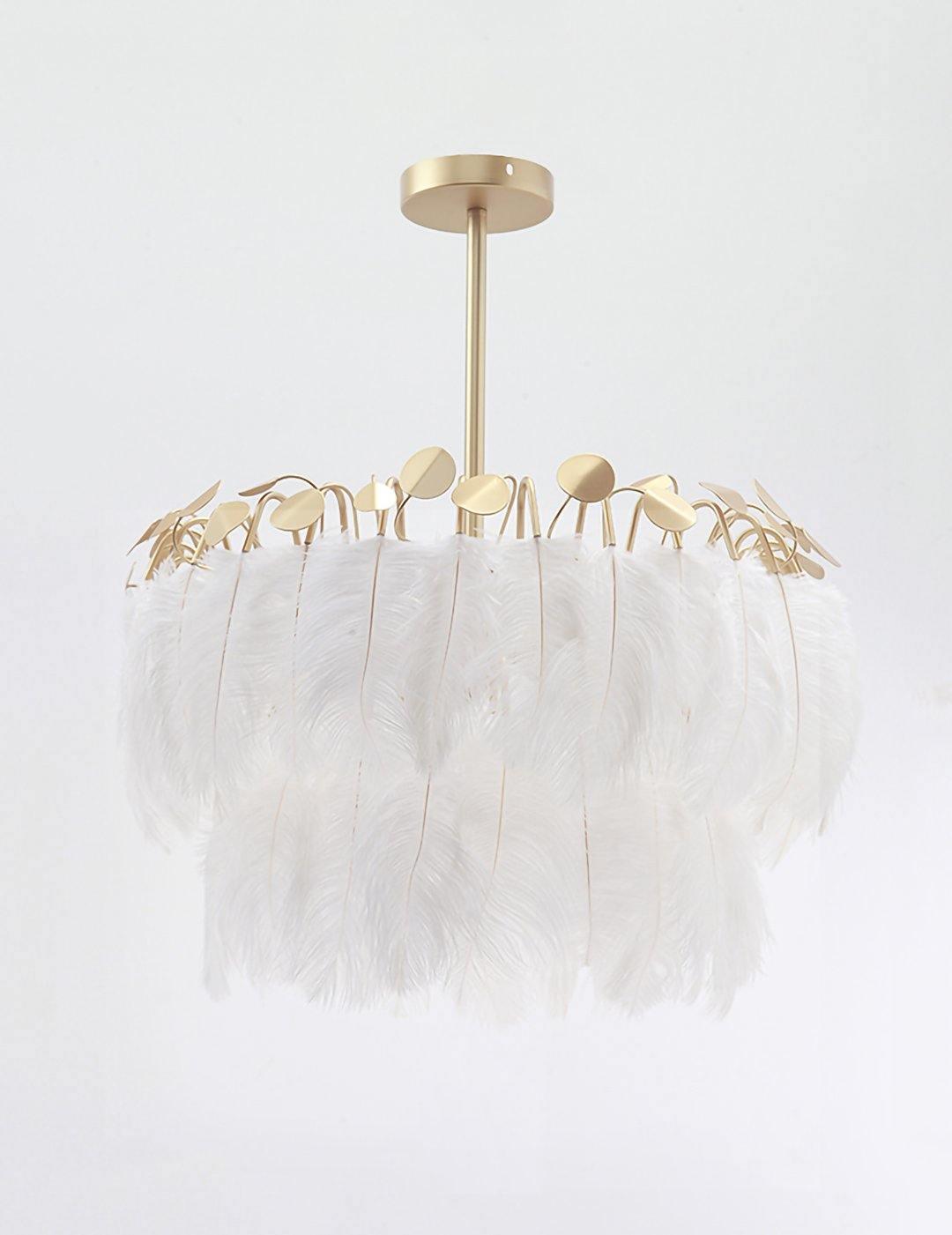 Imarisra Postmodern Luxury Feather Pendant Lamp - Letslighting