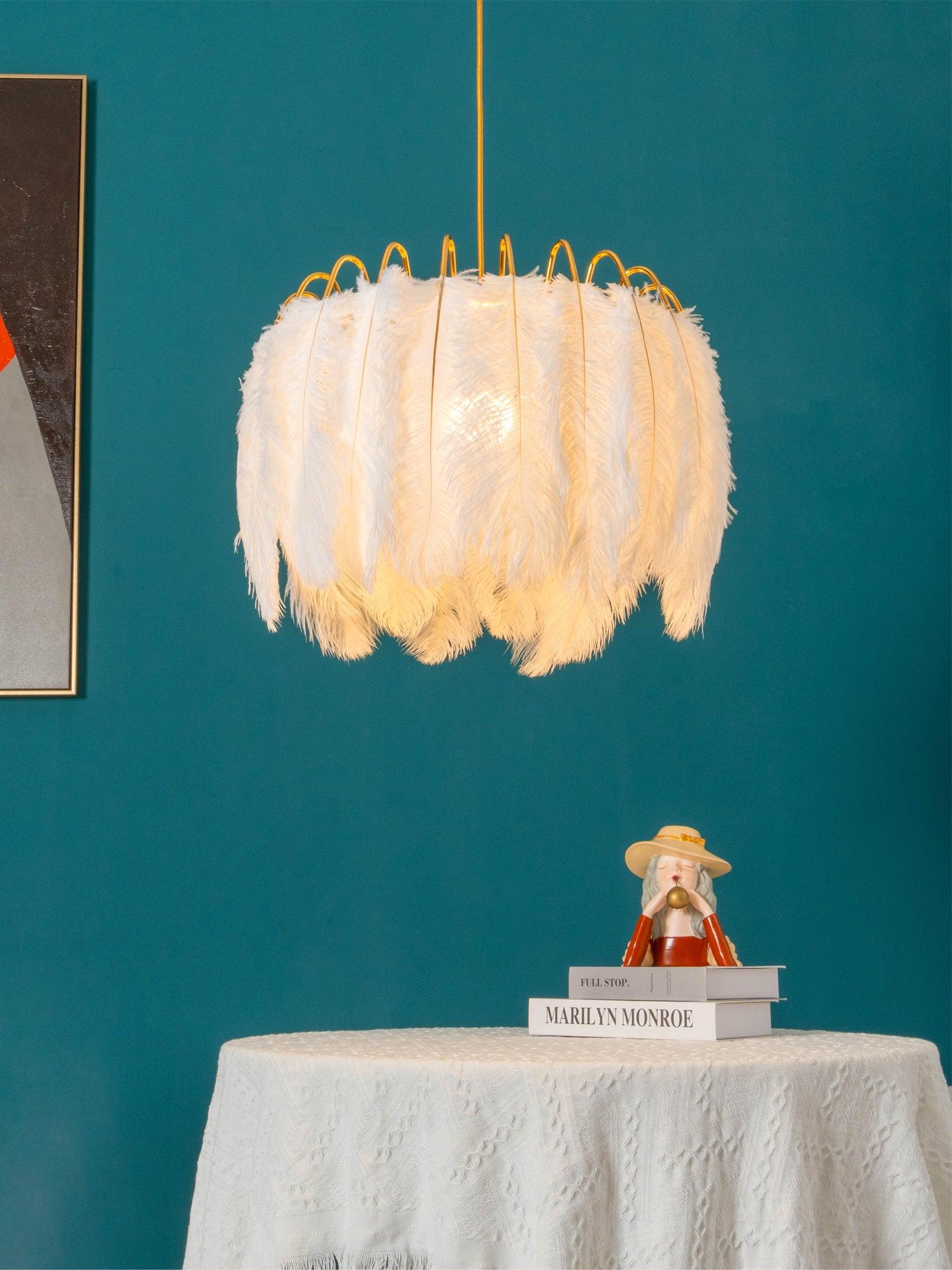 Imarisra Postmodern Luxury Feather Pendant Lamp - Letslighting