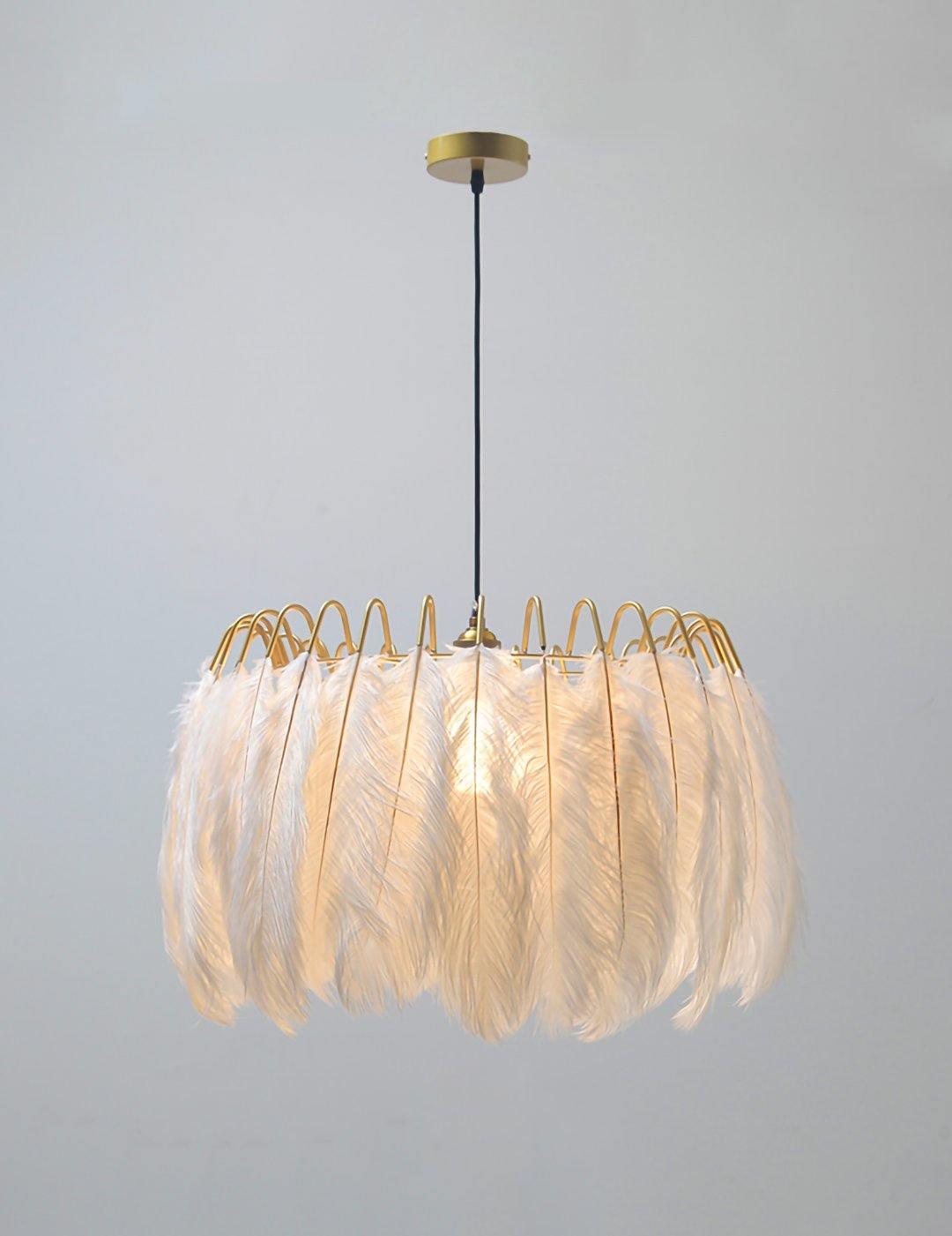 Imarisra Postmodern Luxury Feather Pendant Lamp - Letslighting