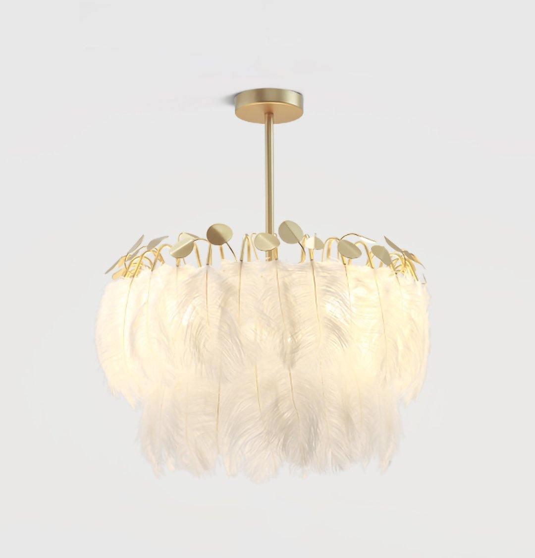 Imarisra Postmodern Luxury Feather Pendant Lamp - Letslighting