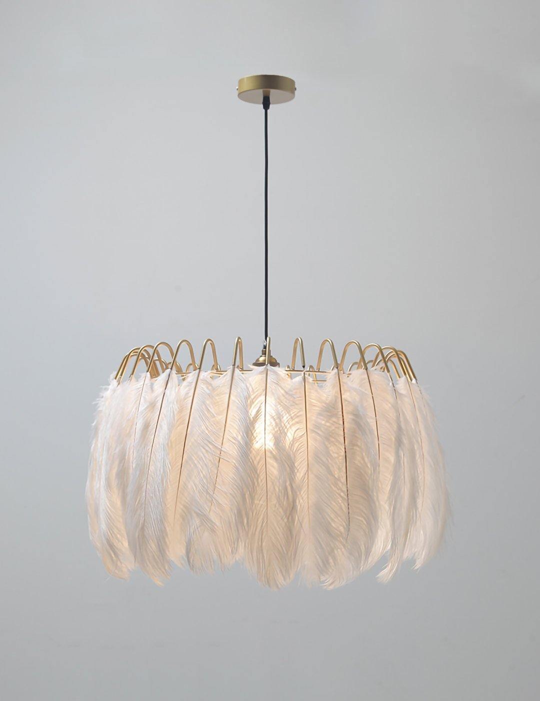 Imarisra Postmodern Luxury Feather Pendant Lamp - Letslighting
