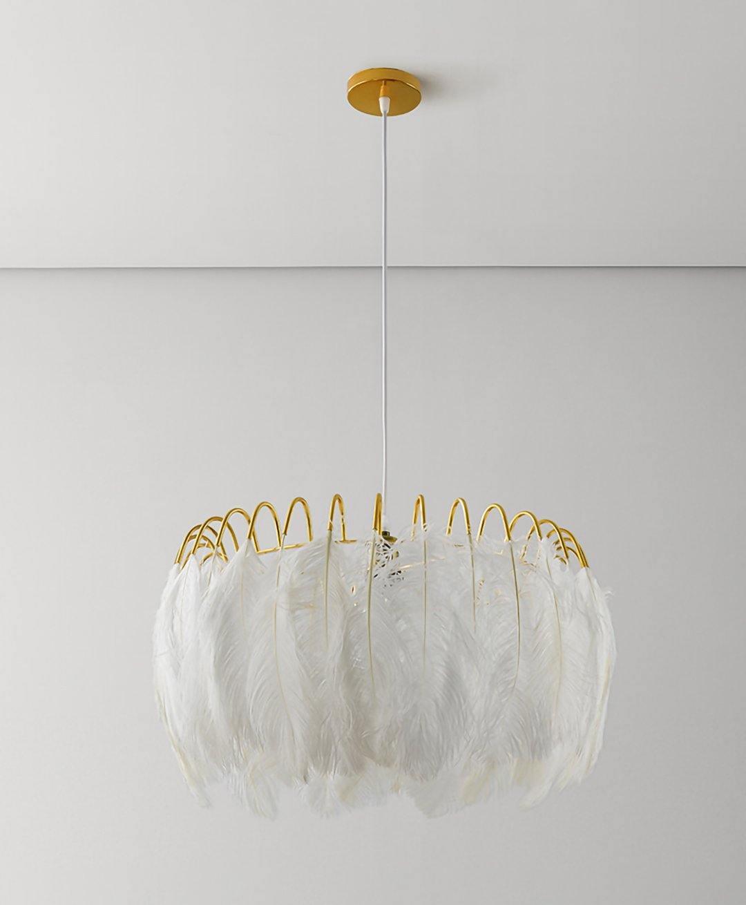 Imarisra Postmodern Luxury Feather Pendant Lamp - Letslighting