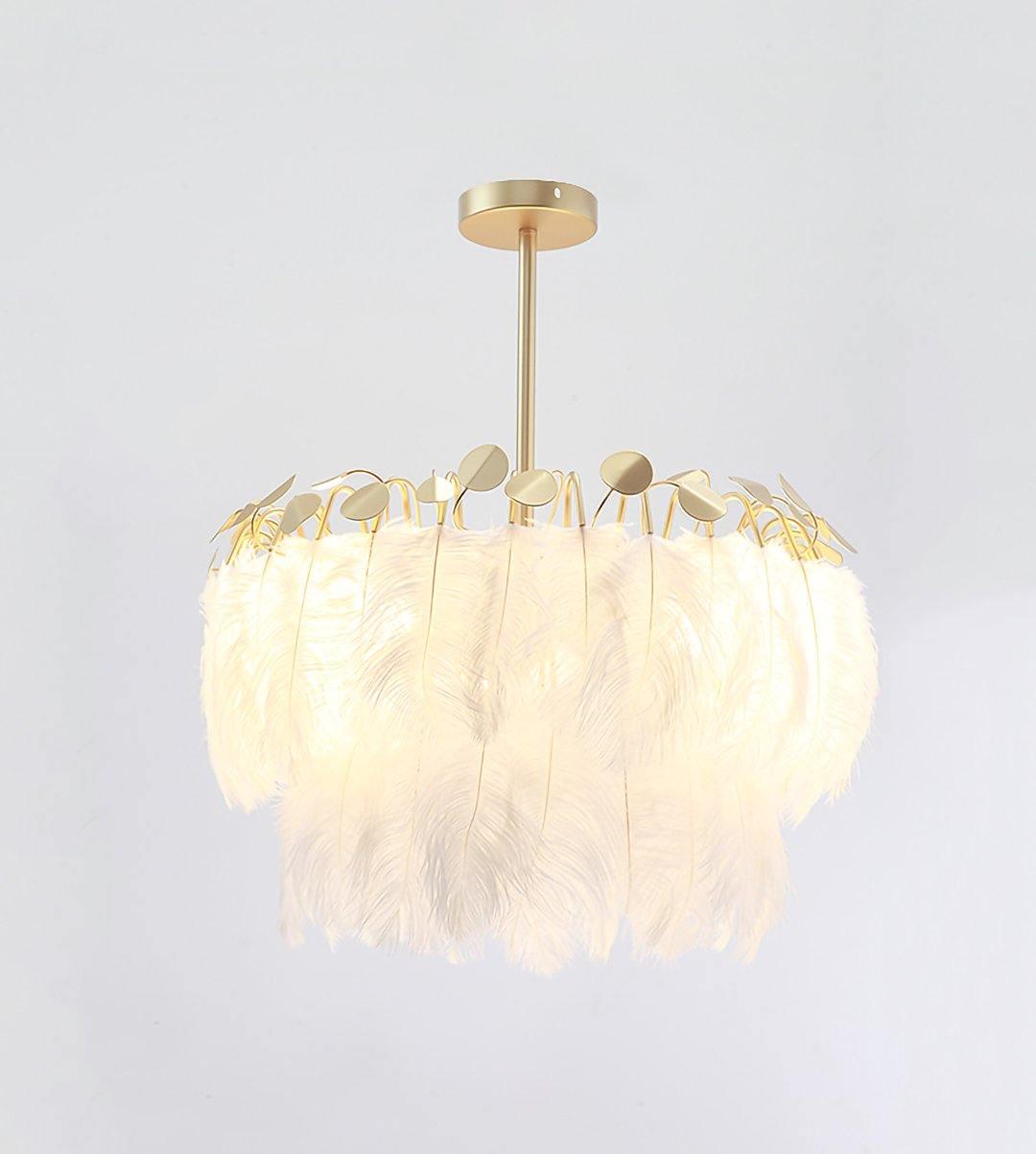 Imarisra Postmodern Luxury Feather Pendant Lamp - Letslighting