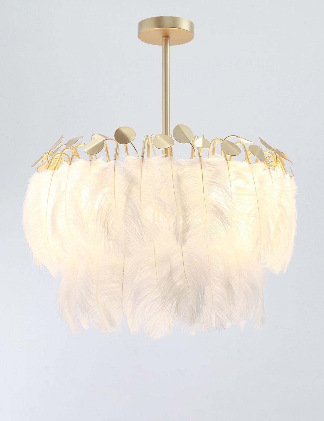Imarisra Postmodern Luxury Feather Pendant Lamp - Letslighting