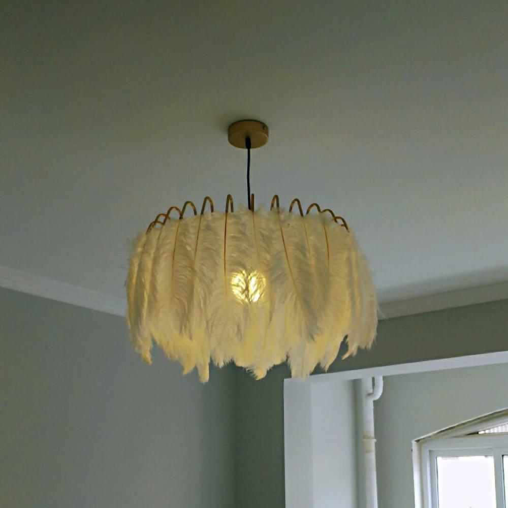 Imarisra Postmodern Luxury Feather Pendant Lamp - Letslighting