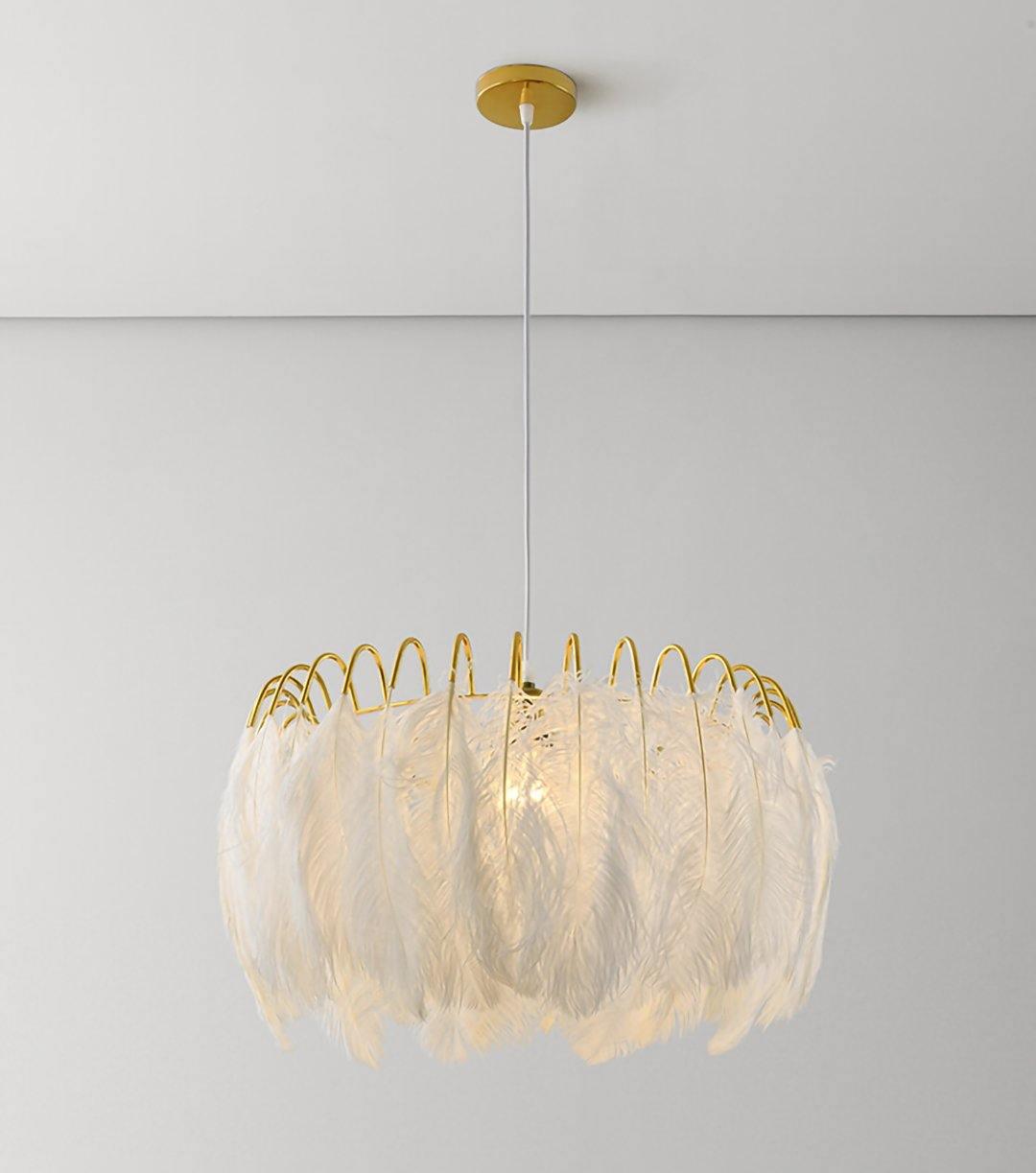 Imarisra Postmodern Luxury Feather Pendant Lamp - Letslighting