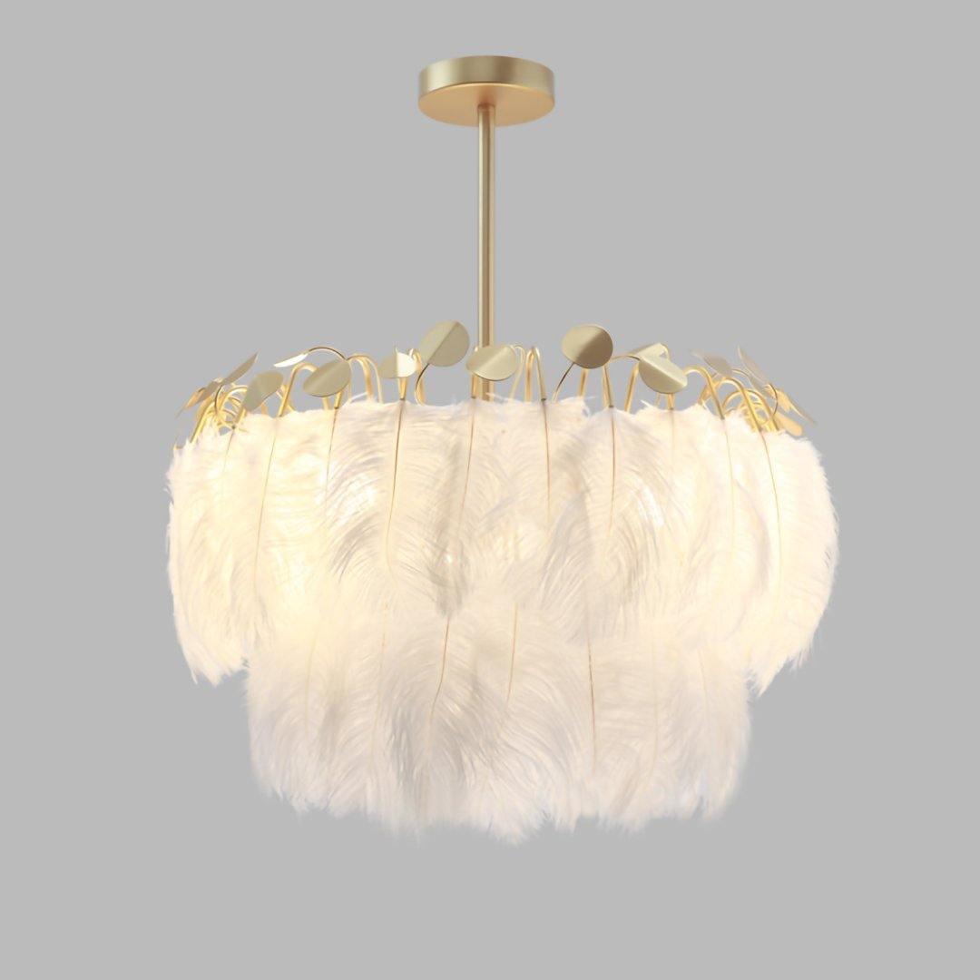 Imarisra Postmodern Luxury Feather Pendant Lamp - Letslighting