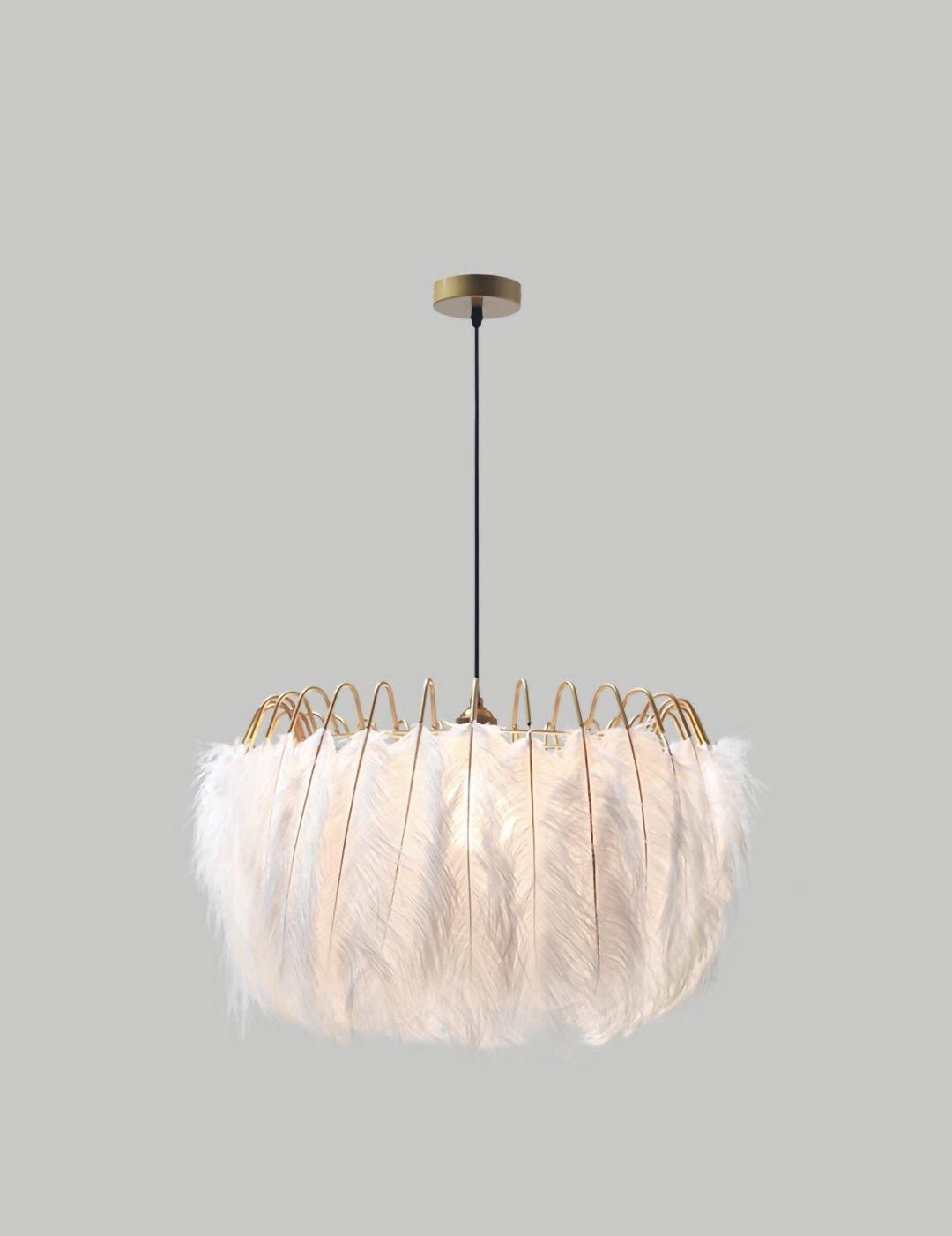 Imarisra Postmodern Luxury Feather Pendant Lamp - Letslighting