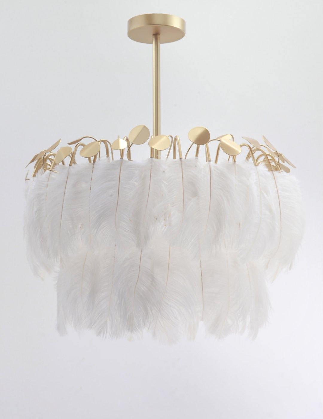 Imarisra Postmodern Luxury Feather Pendant Lamp - Letslighting