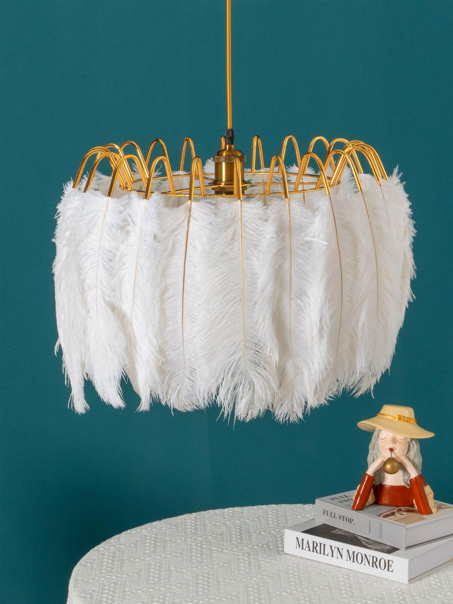 Imarisra Postmodern Luxury Feather Pendant Lamp - Letslighting
