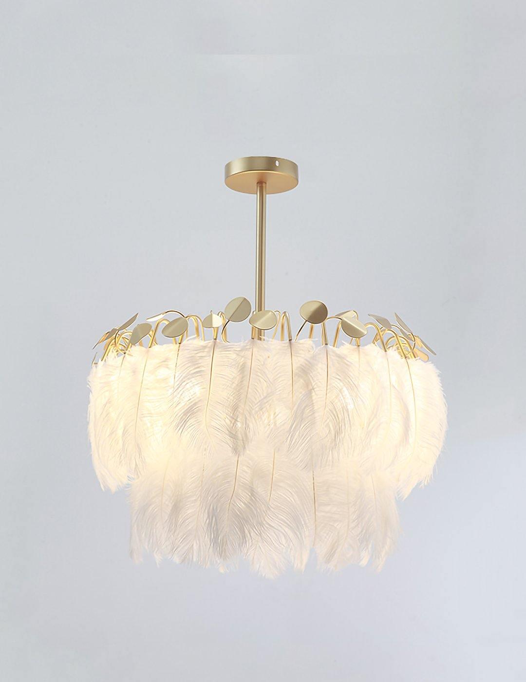 Imarisra Postmodern Luxury Feather Pendant Lamp - Letslighting