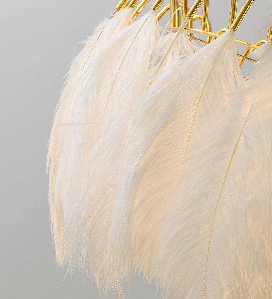 Imarisra Postmodern Luxury Feather Pendant Lamp - Letslighting