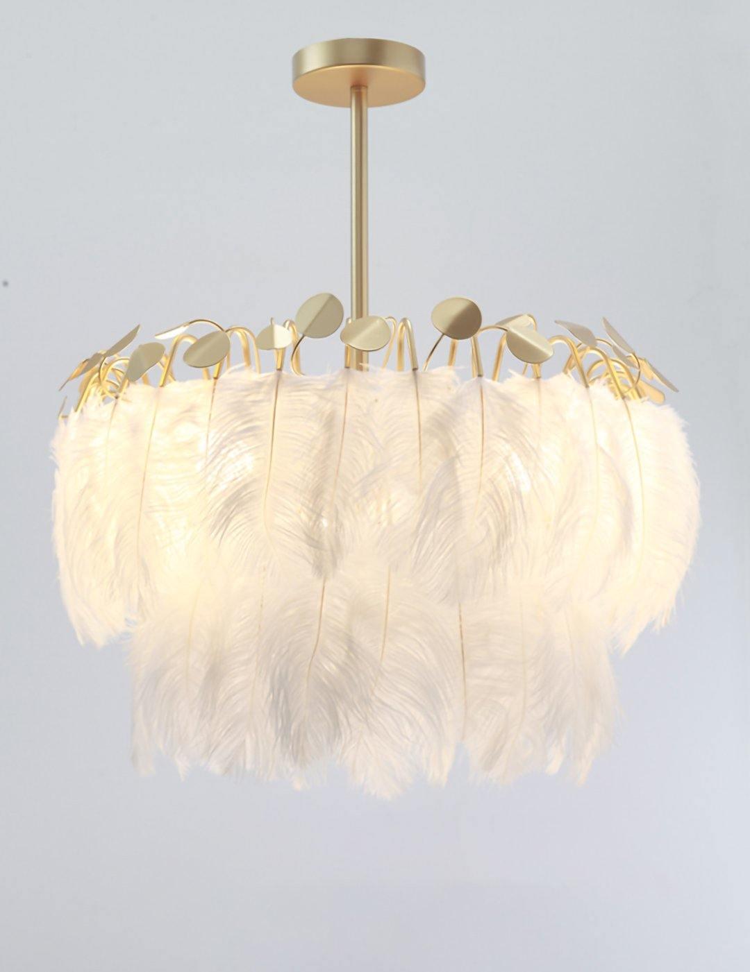 Imarisra Postmodern Luxury Feather Pendant Lamp - Letslighting