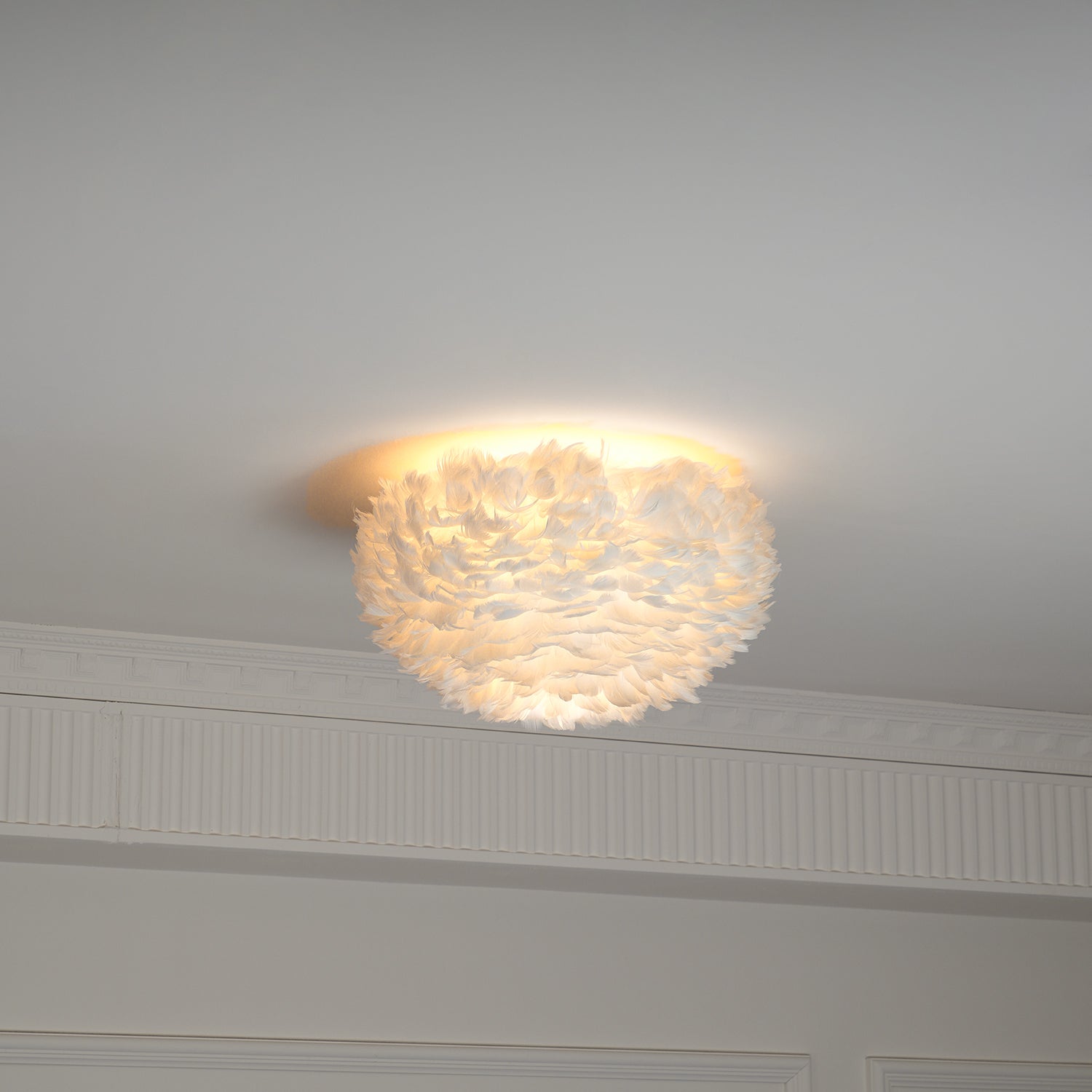 Zalore Premium Nordic Art Feathered Ceiling Lamp - Letslighting