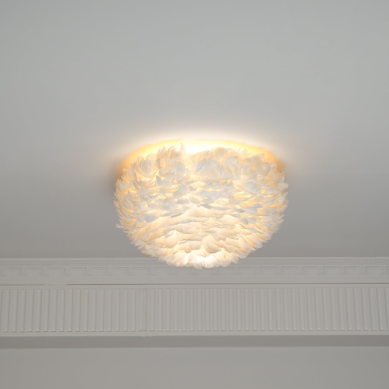 Zalore Premium Nordic Art Feathered Ceiling Lamp - Letslighting