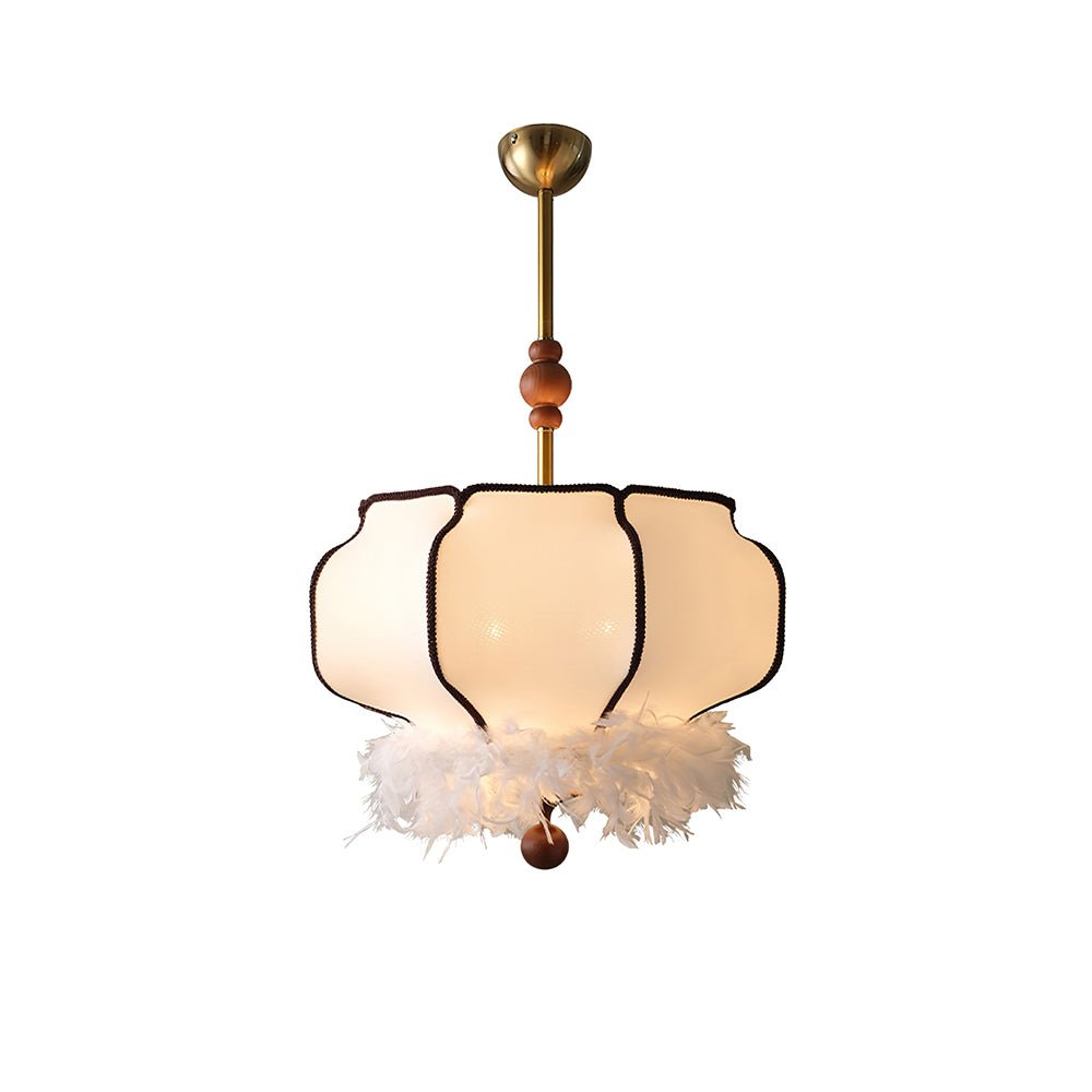 Grace Luxury Fabric Pendant Light - Letslighting