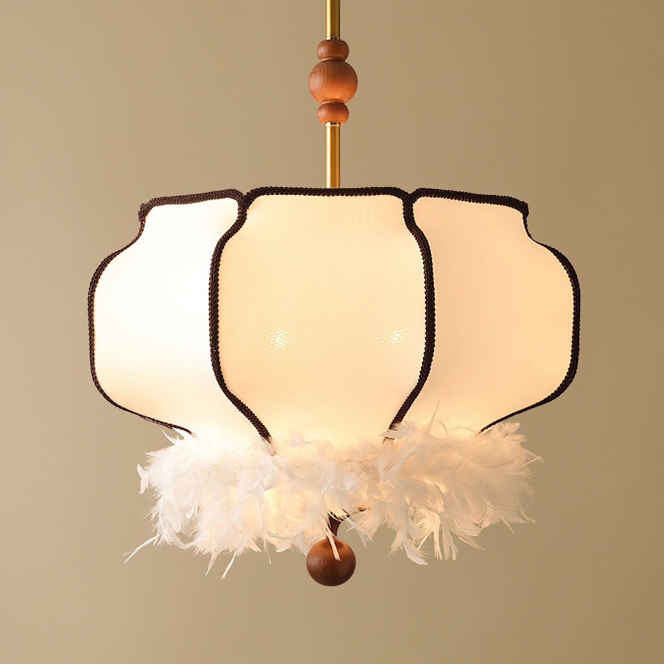 Grace Luxury Fabric Pendant Light - Letslighting