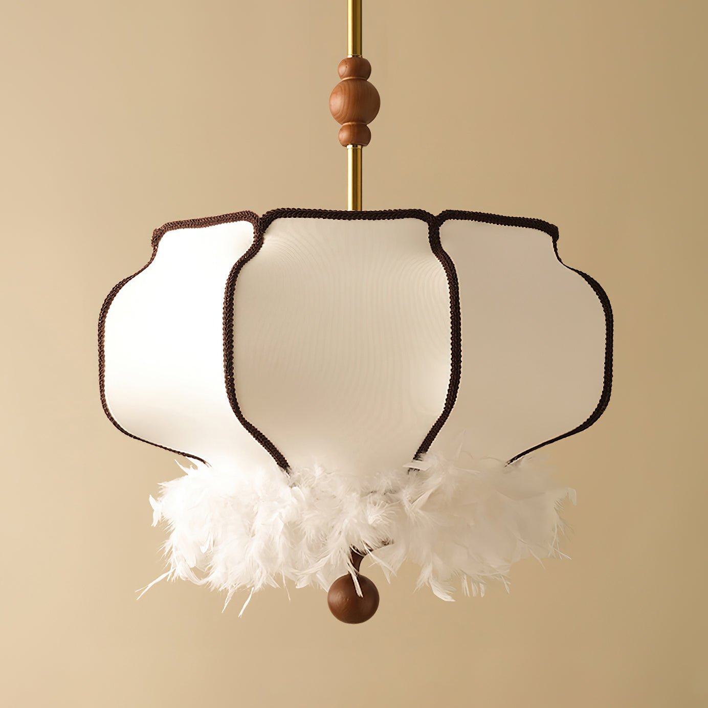 Grace Luxury Fabric Pendant Light - Letslighting