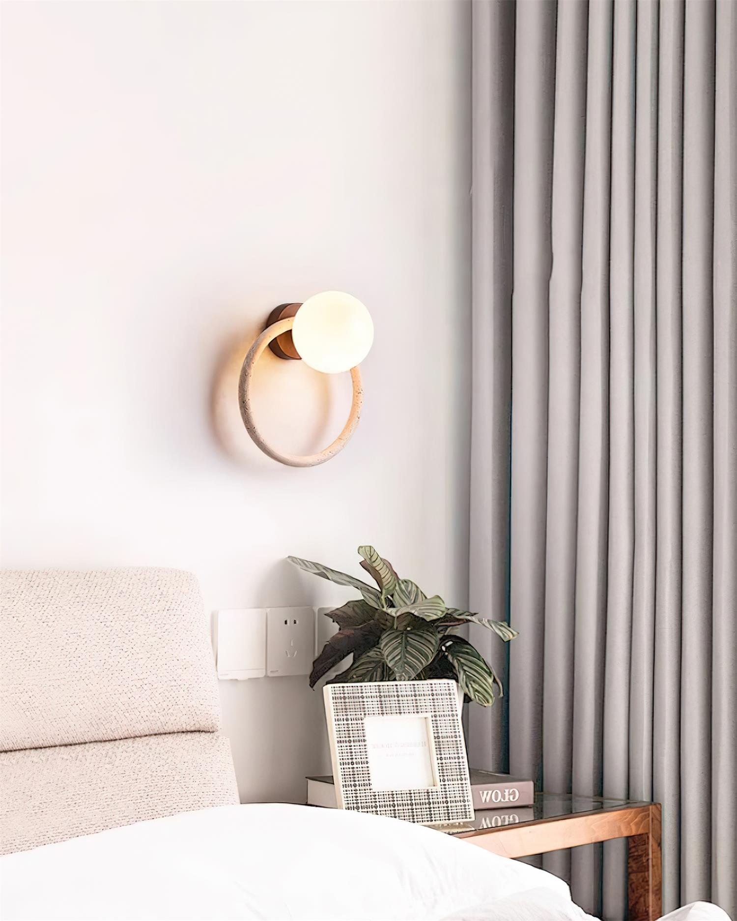 Geylo Travertine Wing Wall Light - Letslighting